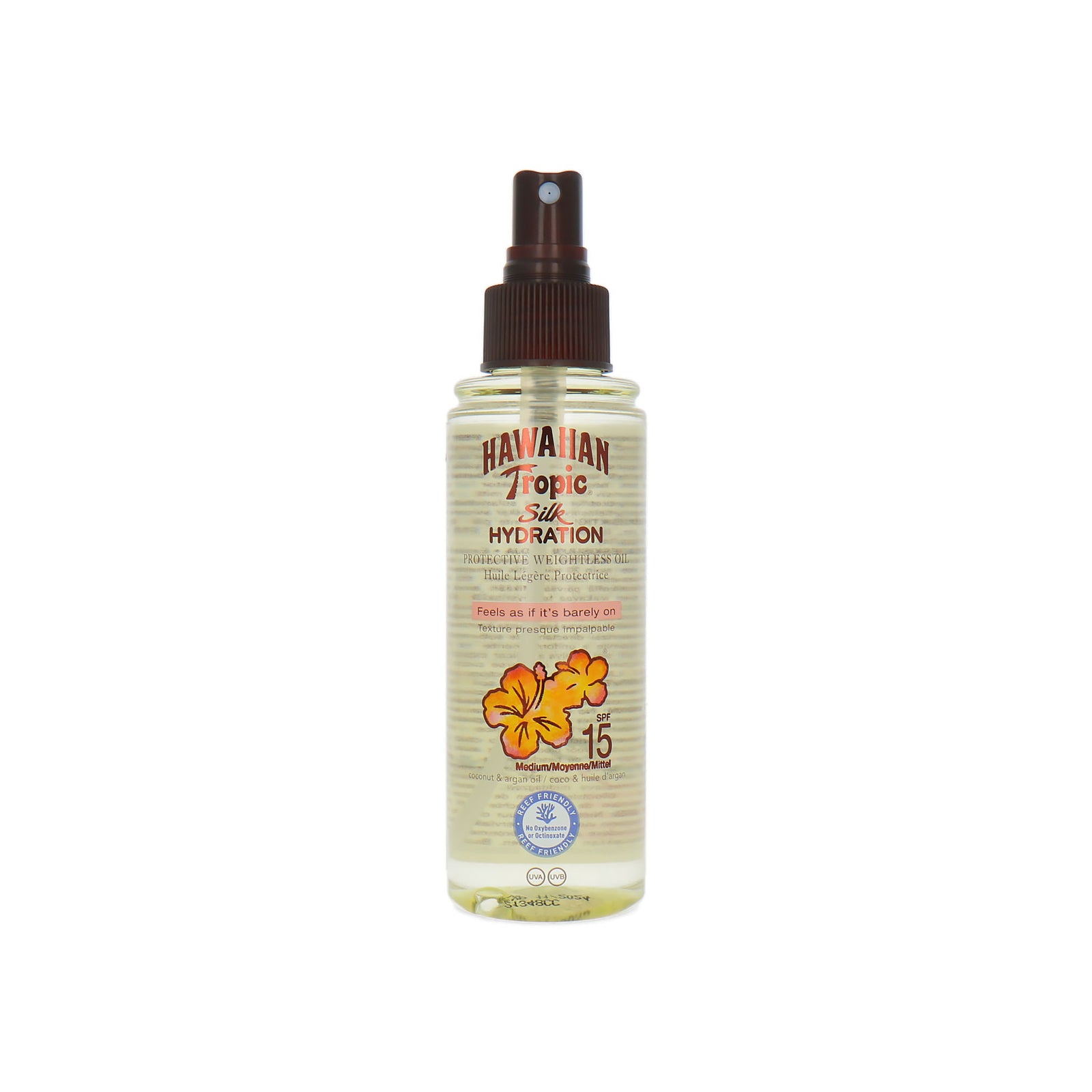 Hawaiian Tropic Silk Hydration Protective Weightless Oil Medium SPF 15 - 150 ml