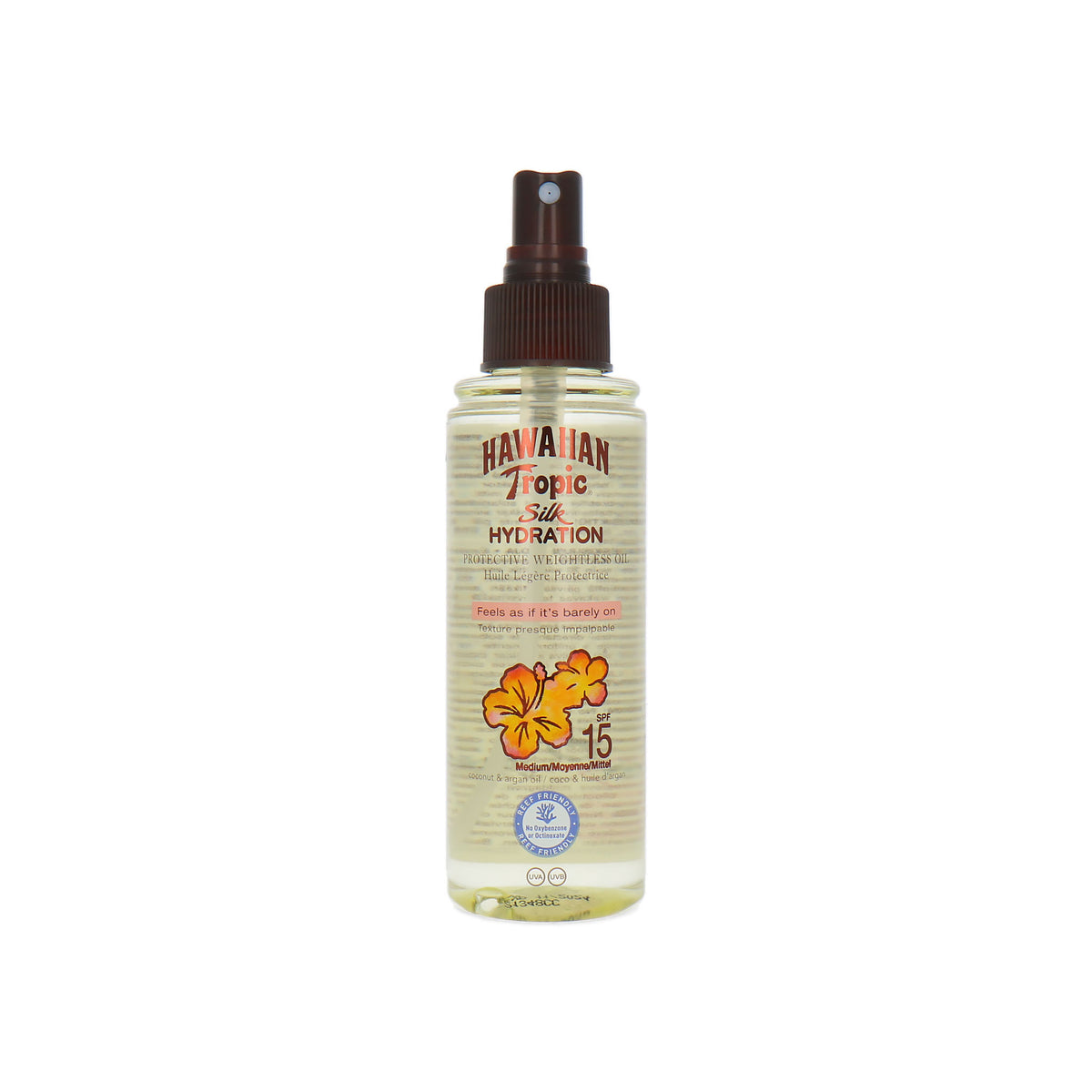 Hawaiian Tropic Silk Hydration Protective Weightless Oil Medium SPF 15 - 150 ml