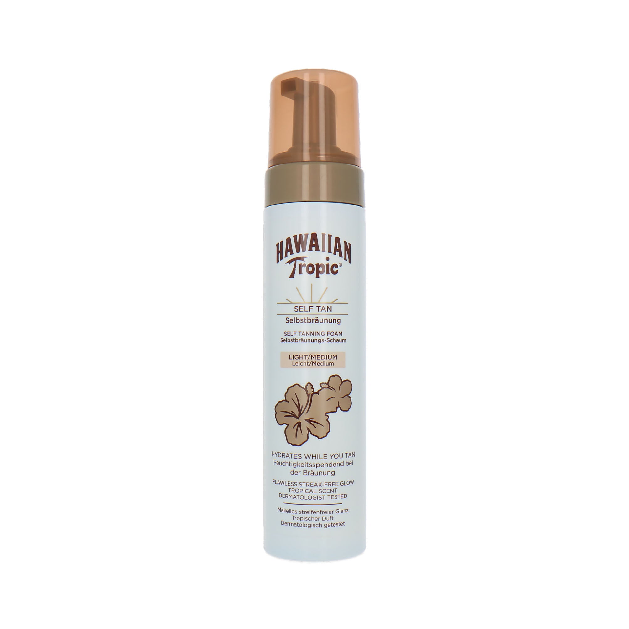 Hawaiian Tropic Self Tanning Foam Light/Medium - 200 ml