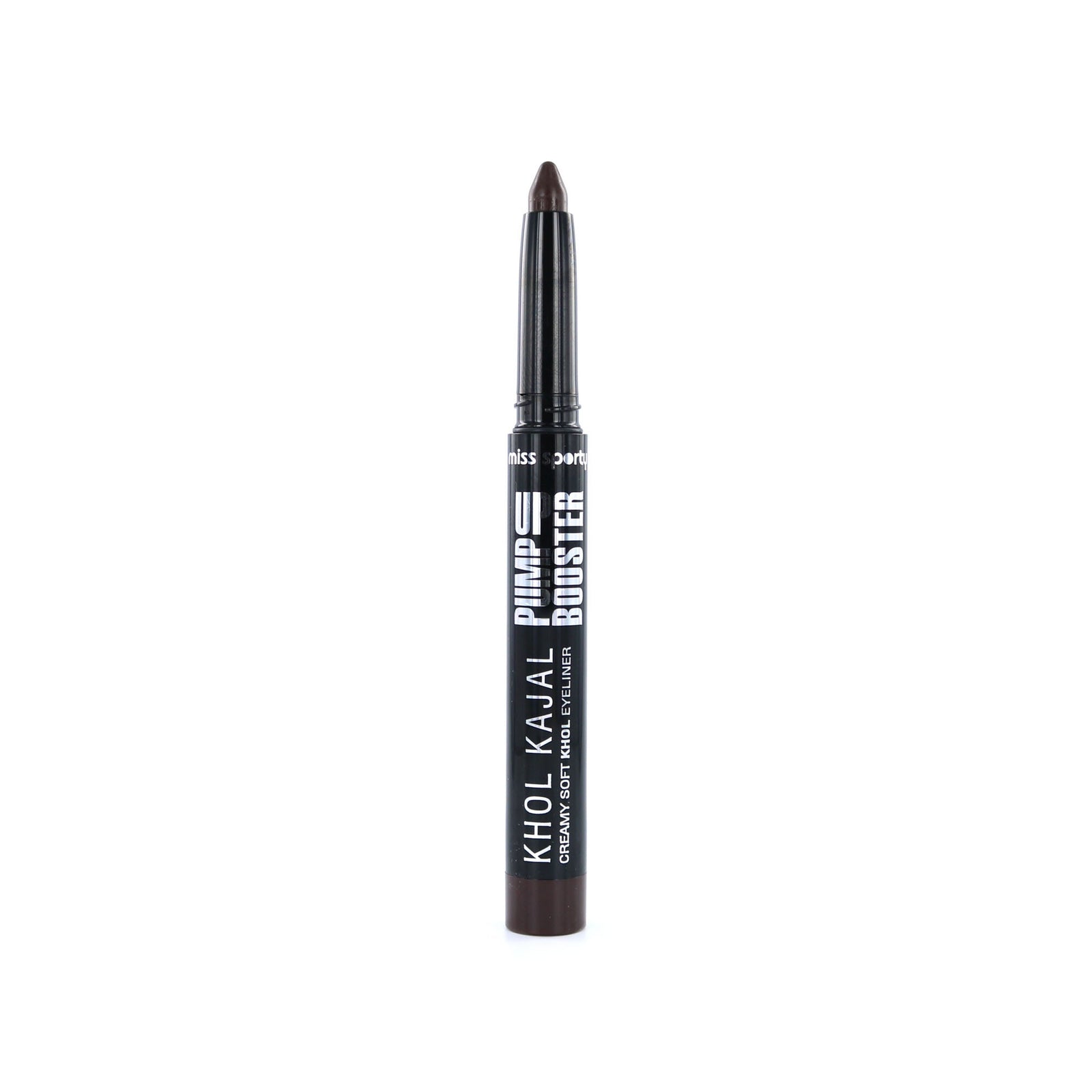 Miss Sporty Pump Up Booster Creamy Soft Khol Kajal Eyeliner - 002 Deep Brown