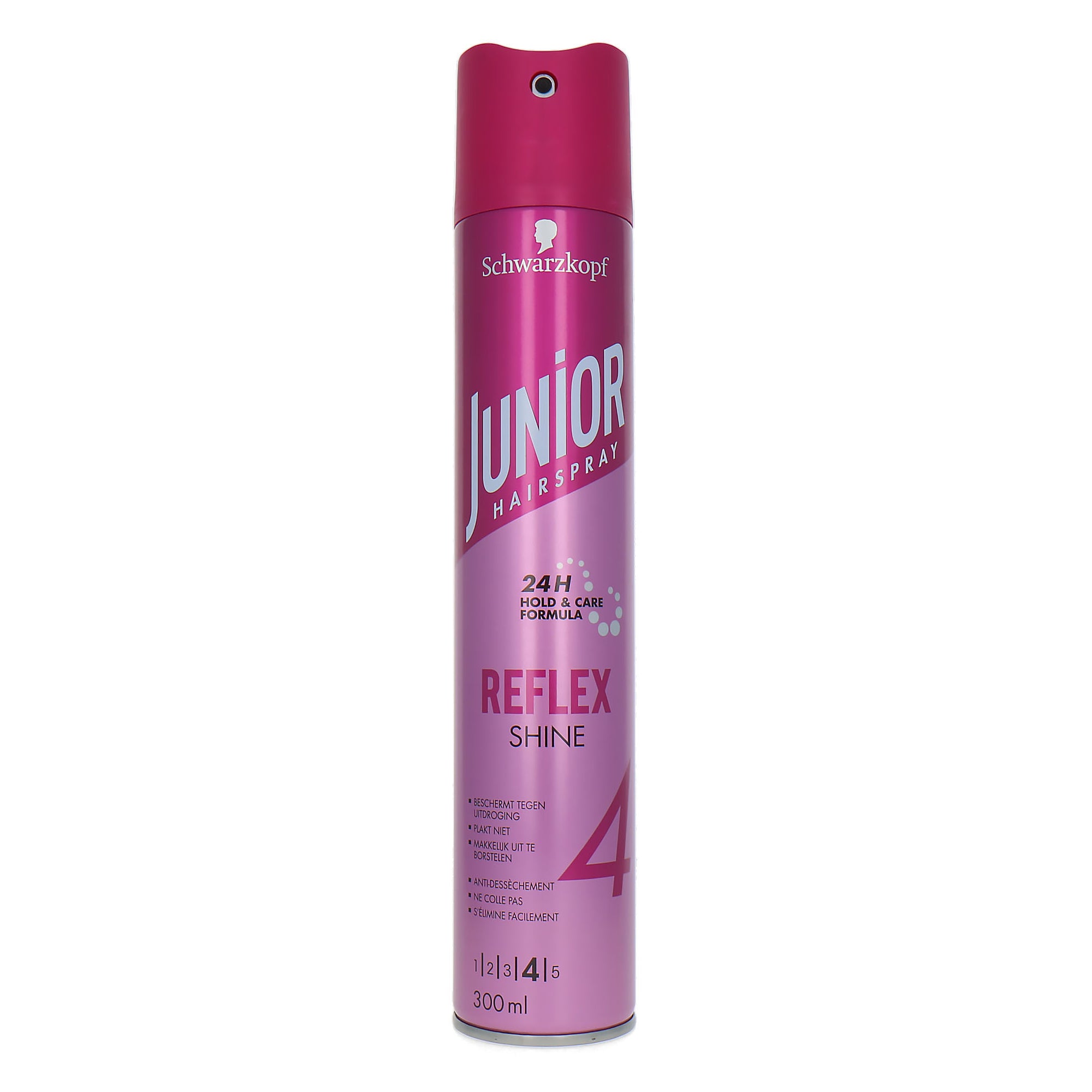 Schwarzkopf Taft Junior Hairspray 4 Reflex Shine - 300 ml