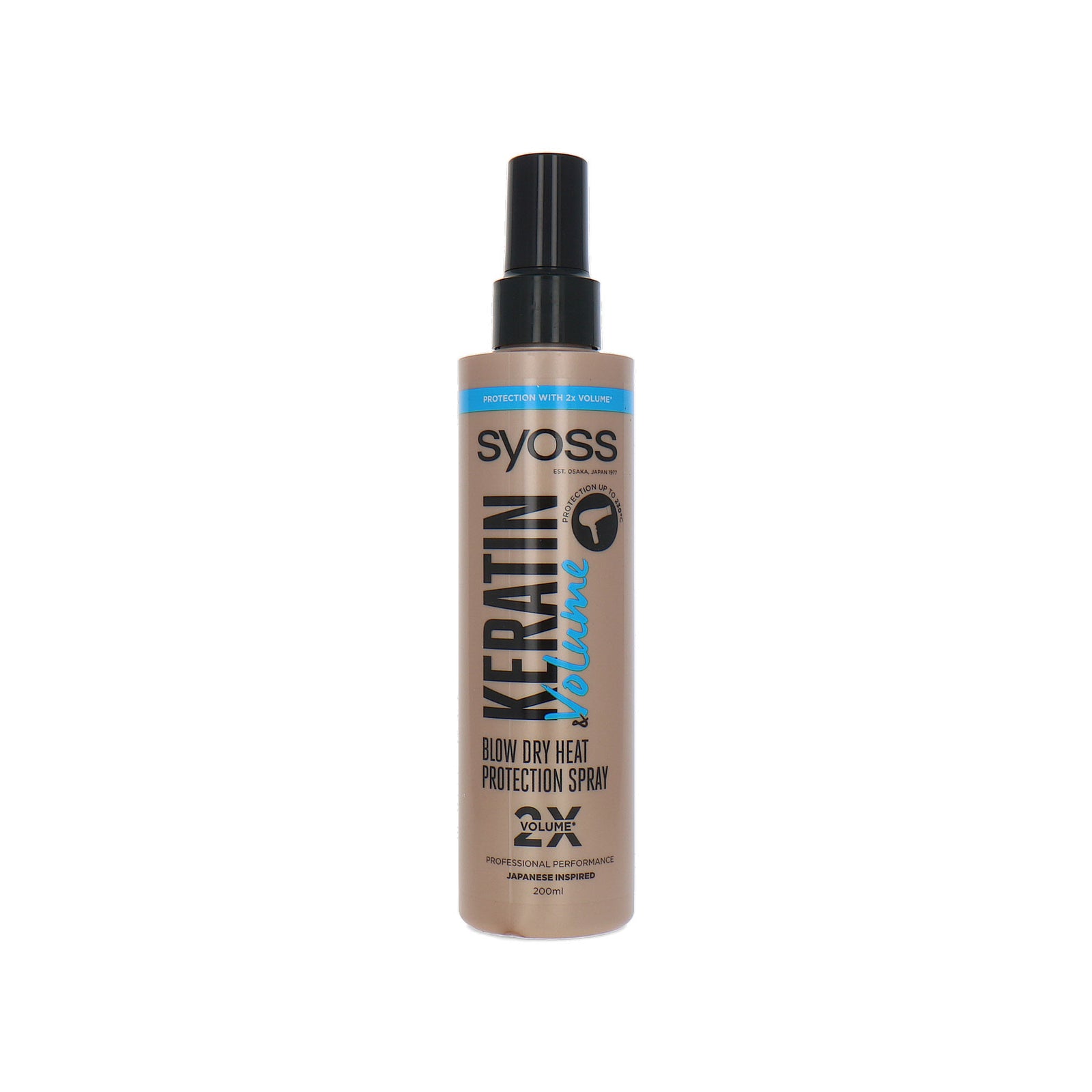 Syoss Keratin Volume Blow Dry Heat Protection Spray - 200 ml
