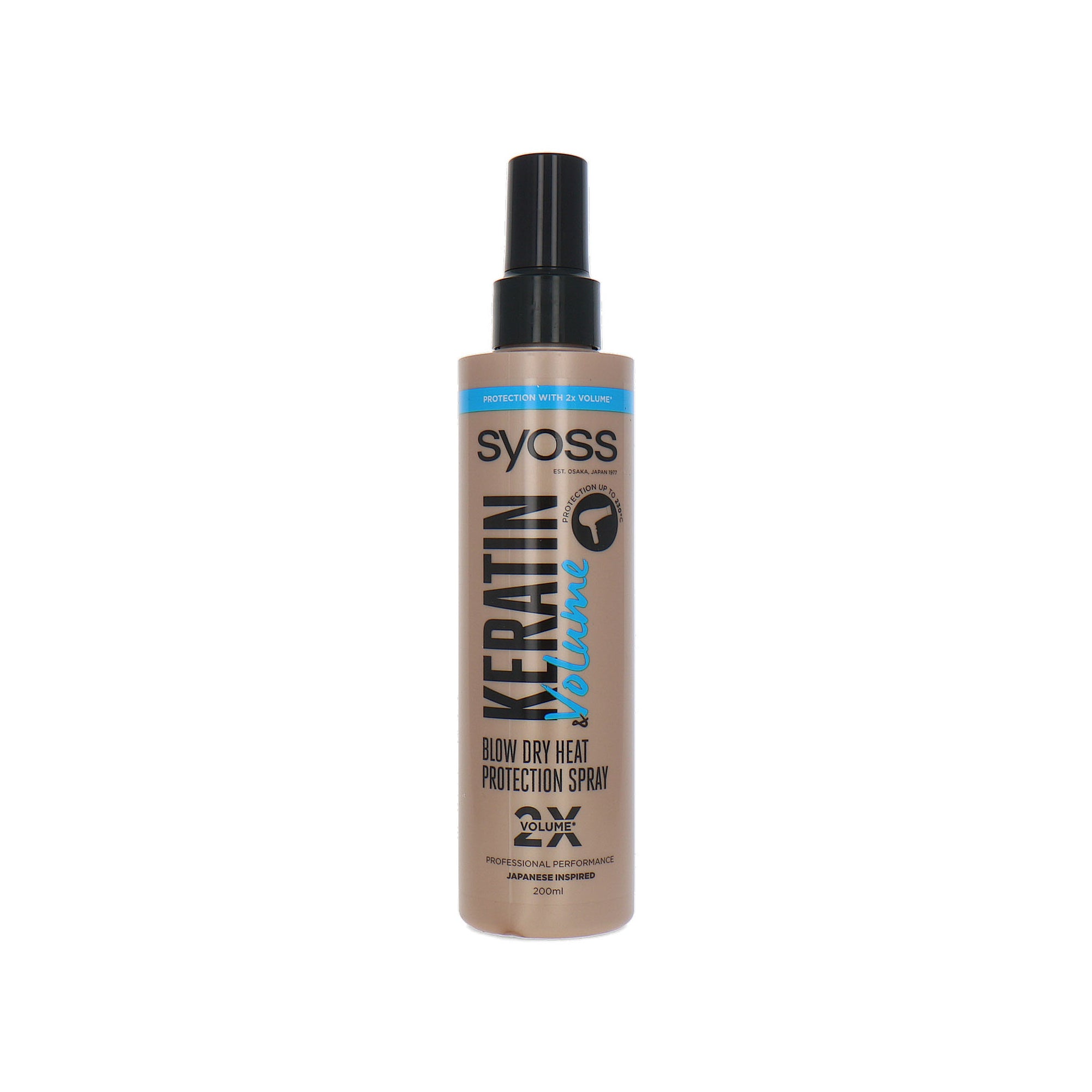 Syoss Keratin Volume Blow Dry Heat Protection Spray - 200 ml
