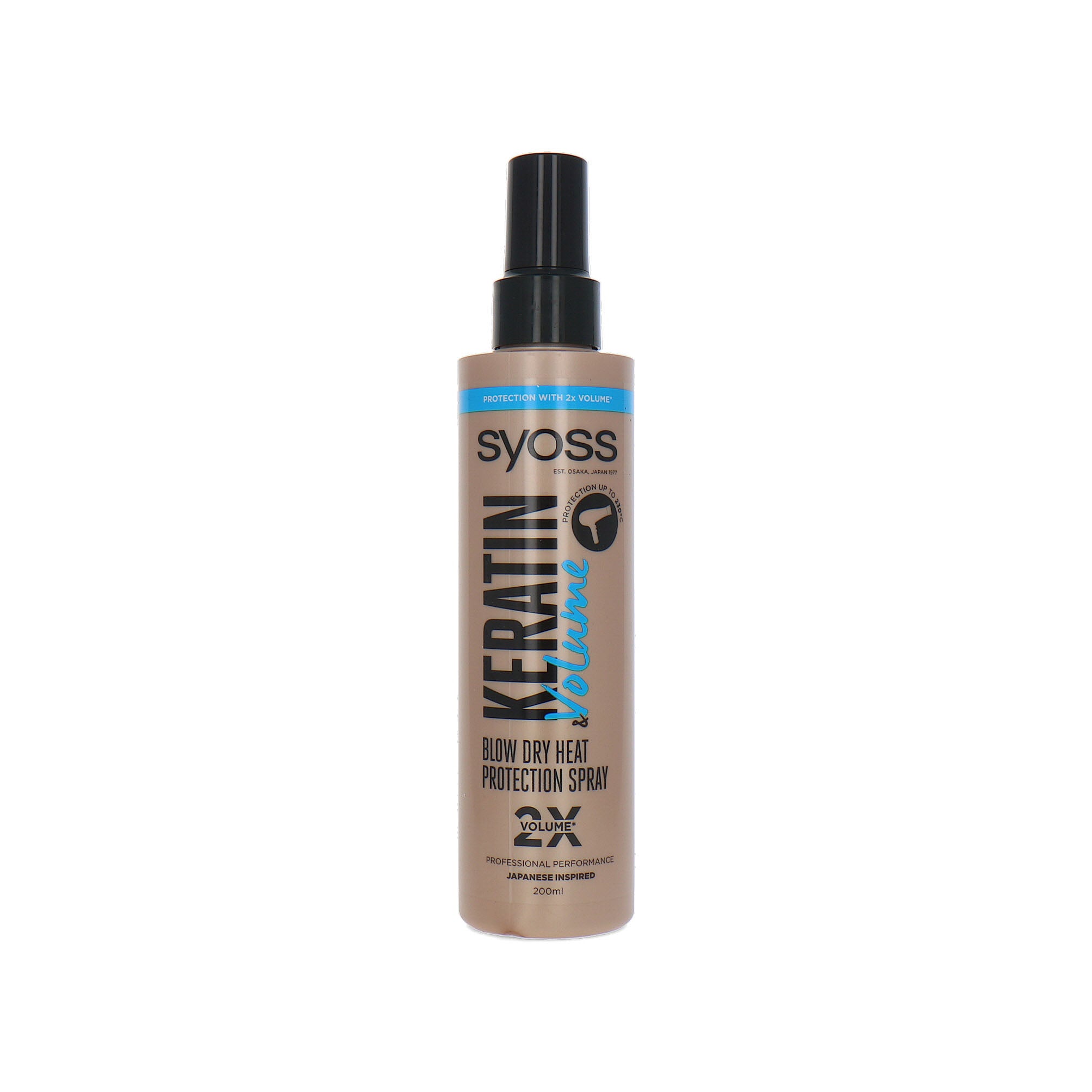 Syoss Keratin Volume Blow Dry Heat Protection Spray - 200 ml
