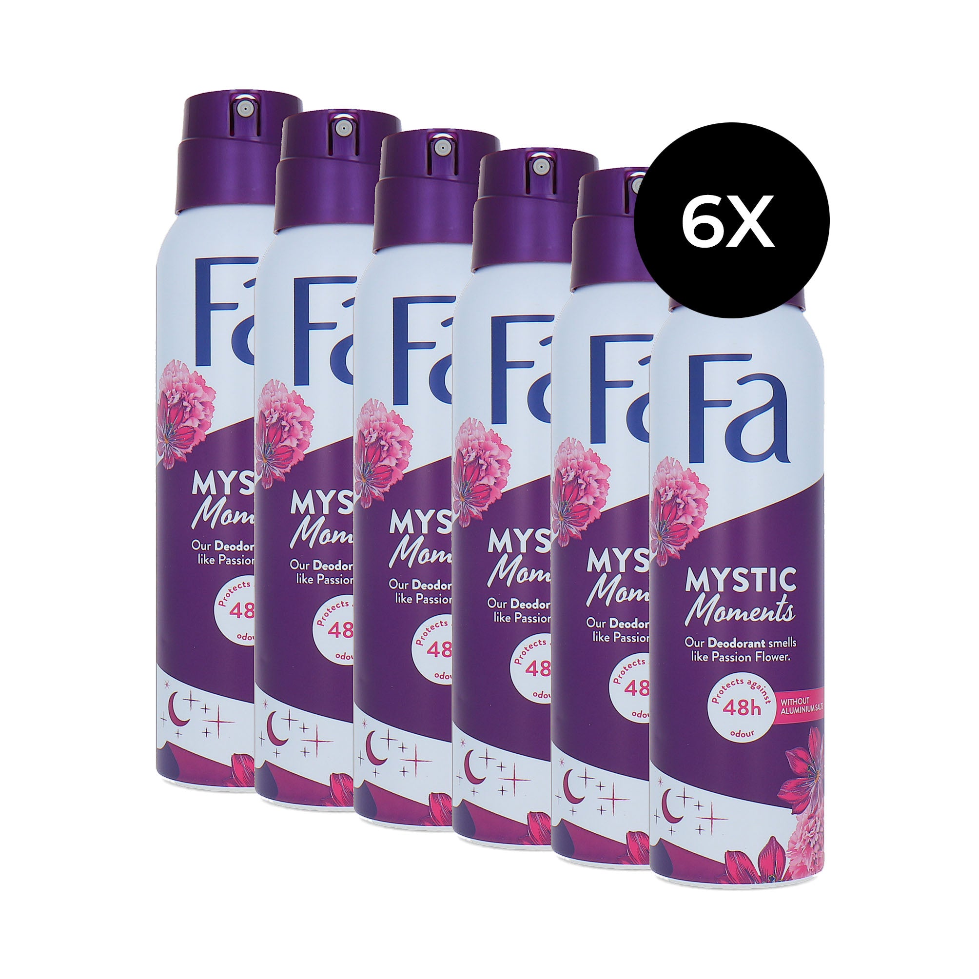 Fa Mystic Moments Deodorant Spray - 6 x 150 ml