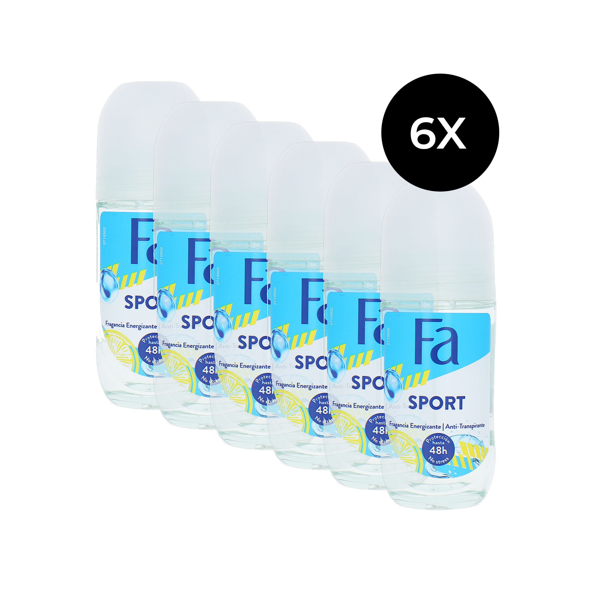Fa Sport Deo Roller - 6 x 50 ml