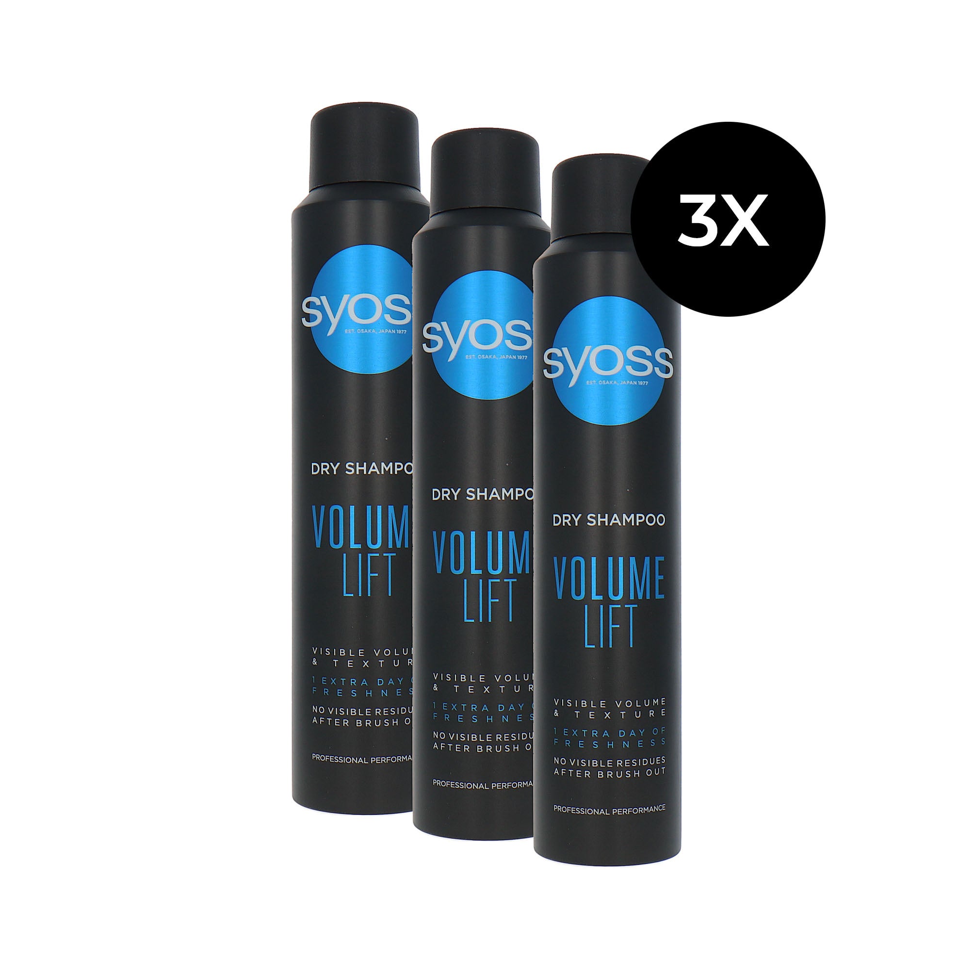 Syoss Dry Shampoo Volume Lift - 3 x 200 ml