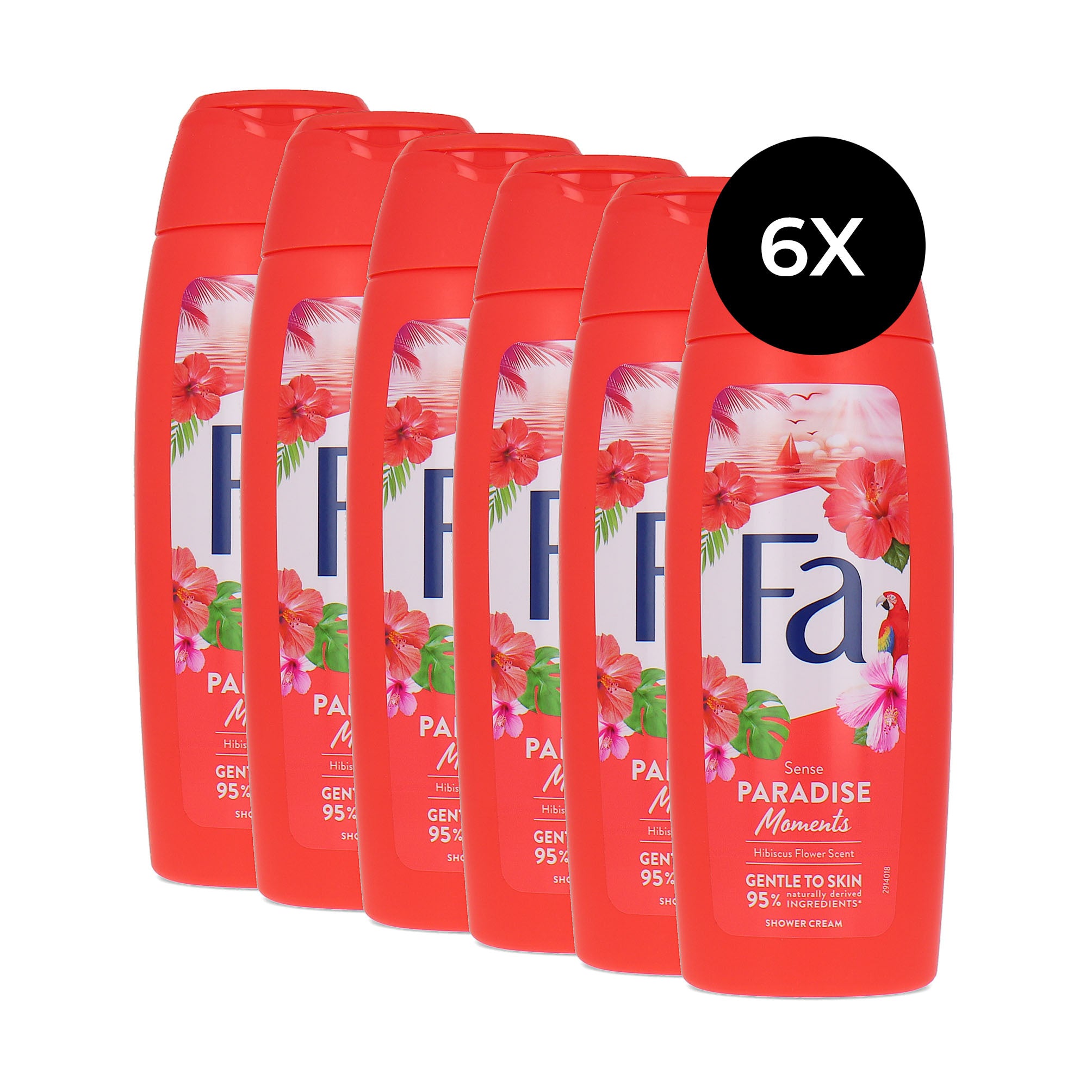 Fa Sense Paradise Moments Shower Gel - 6 x 250 ml