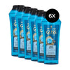 Schwarzkopf Gliss Aqua Revive Moisturizing Shampoo - 6 x 250 ml
