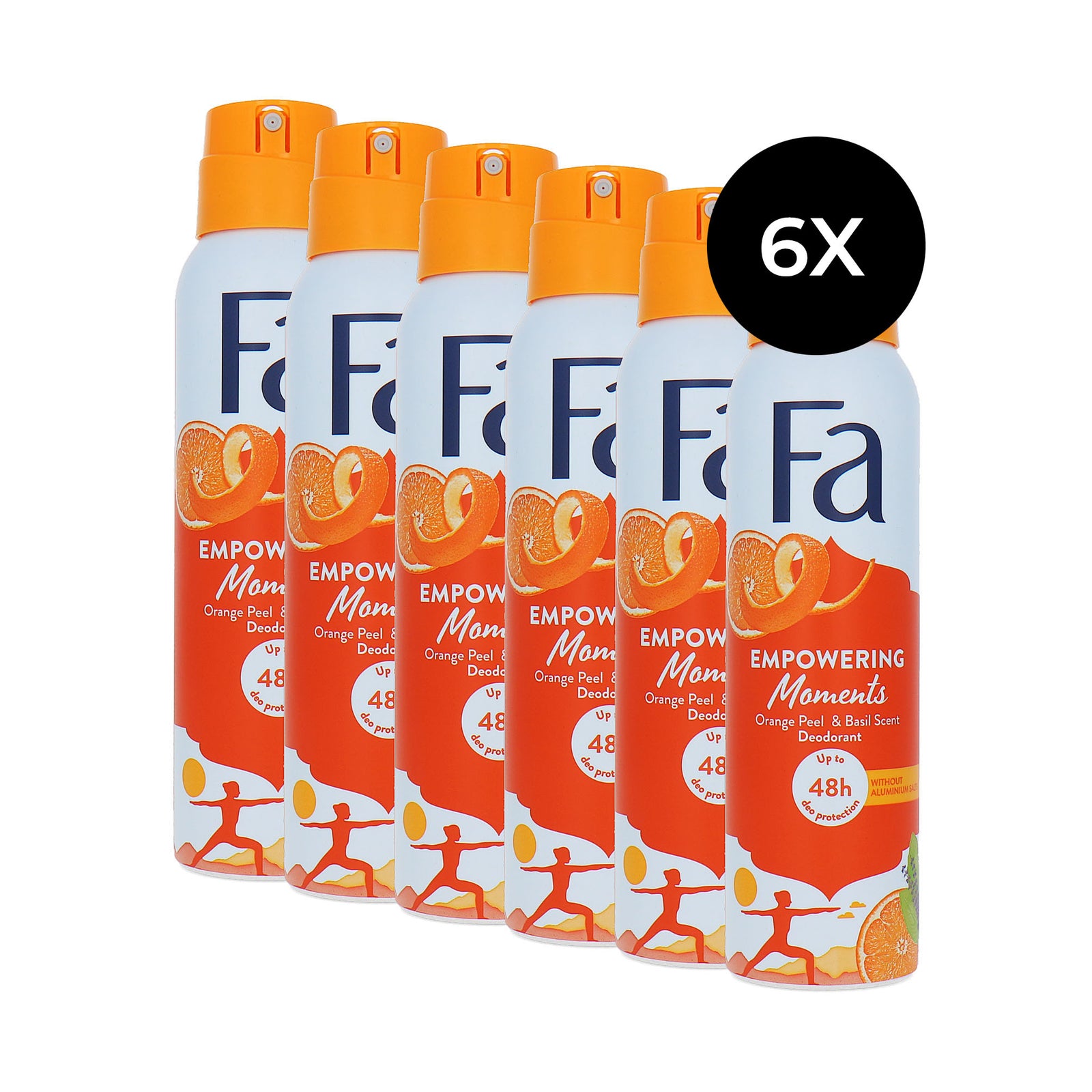 Fa Empowering Moments Deodorant Spray - 6 x 150 ml