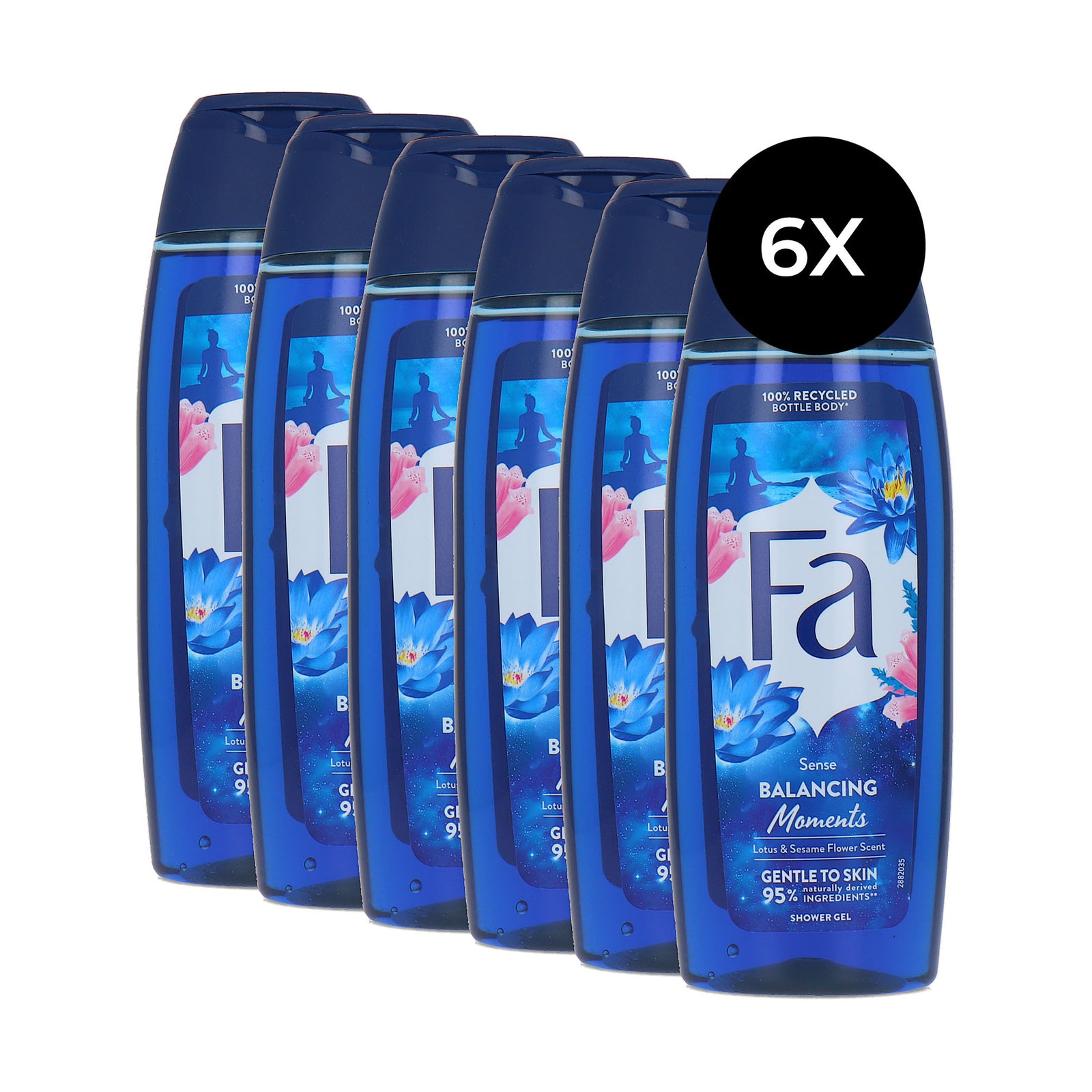 Fa Sense Balancing Moments Shower Gel - 6 x 250 ml