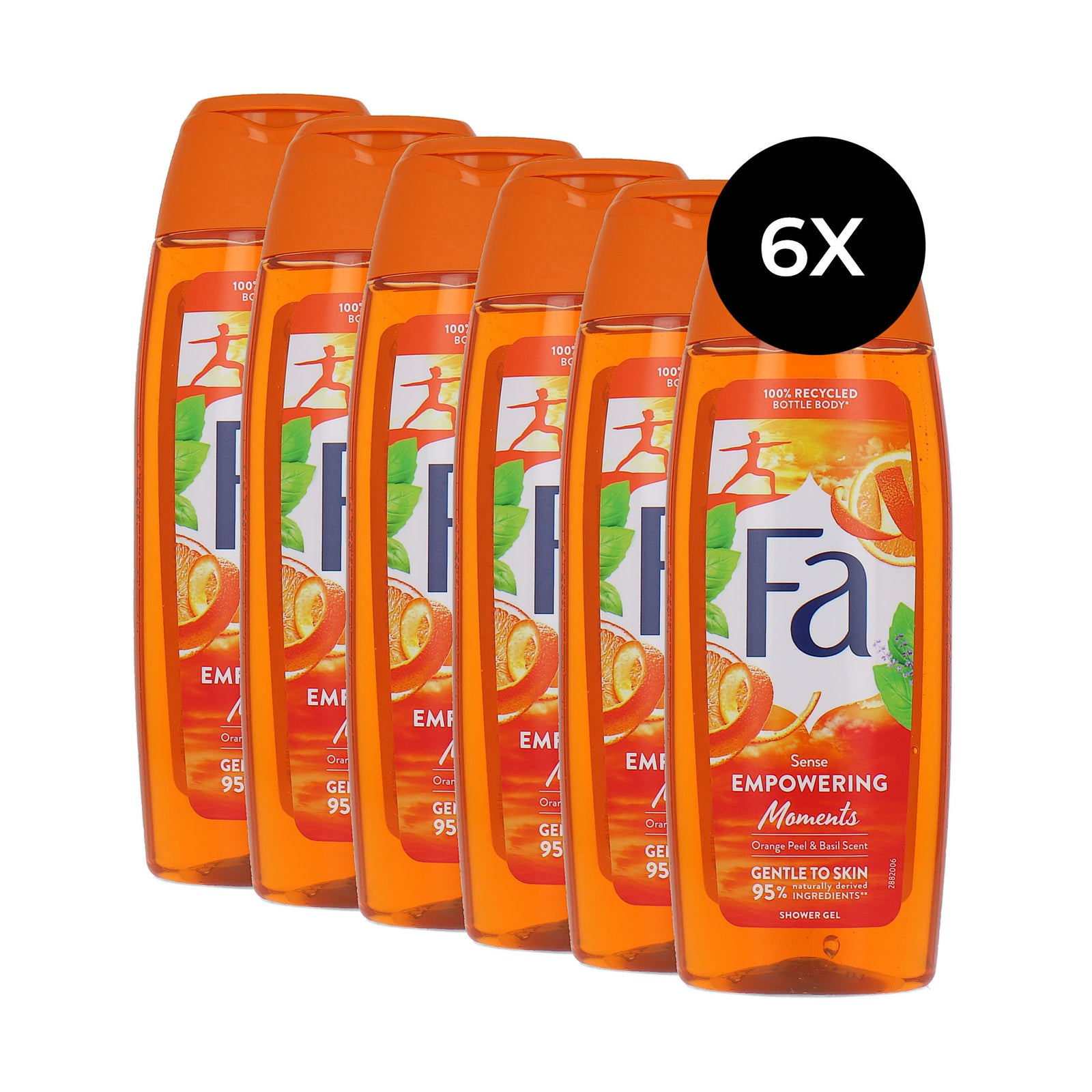 Fa Sense Empowering Moments Shower Gel - 6 x 250 ml