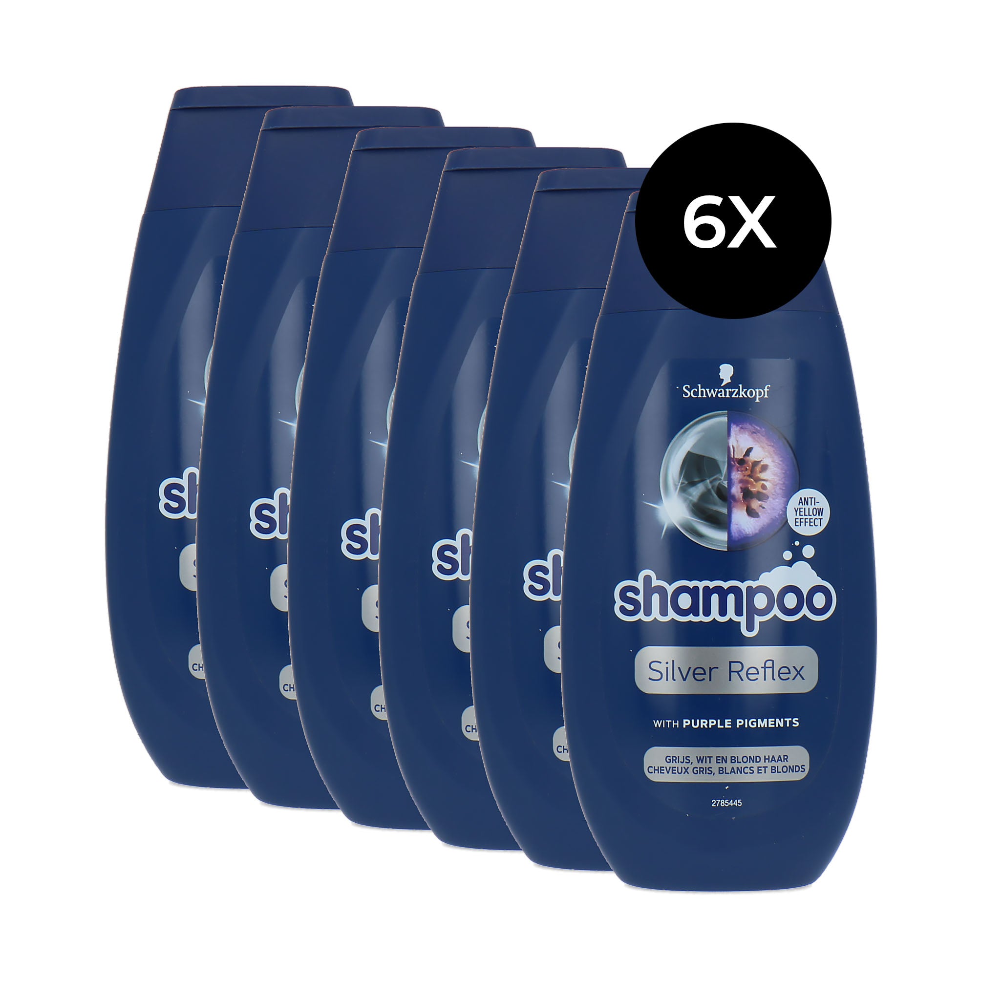 Schwarzkopf Silver Reflex Shampoo - 6 x 250 ml