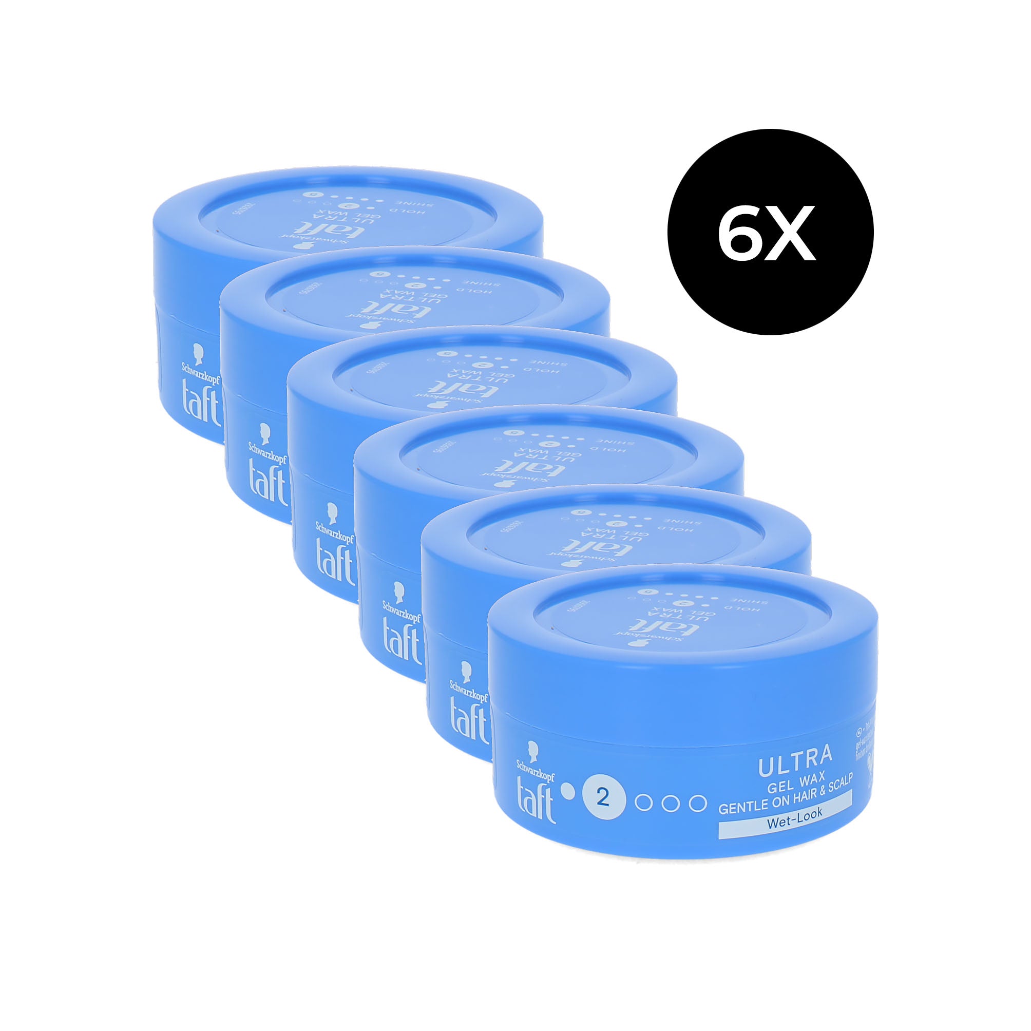 Schwarzkopf Taft Ultra Gel Wax 2 - 6 x 75 ml