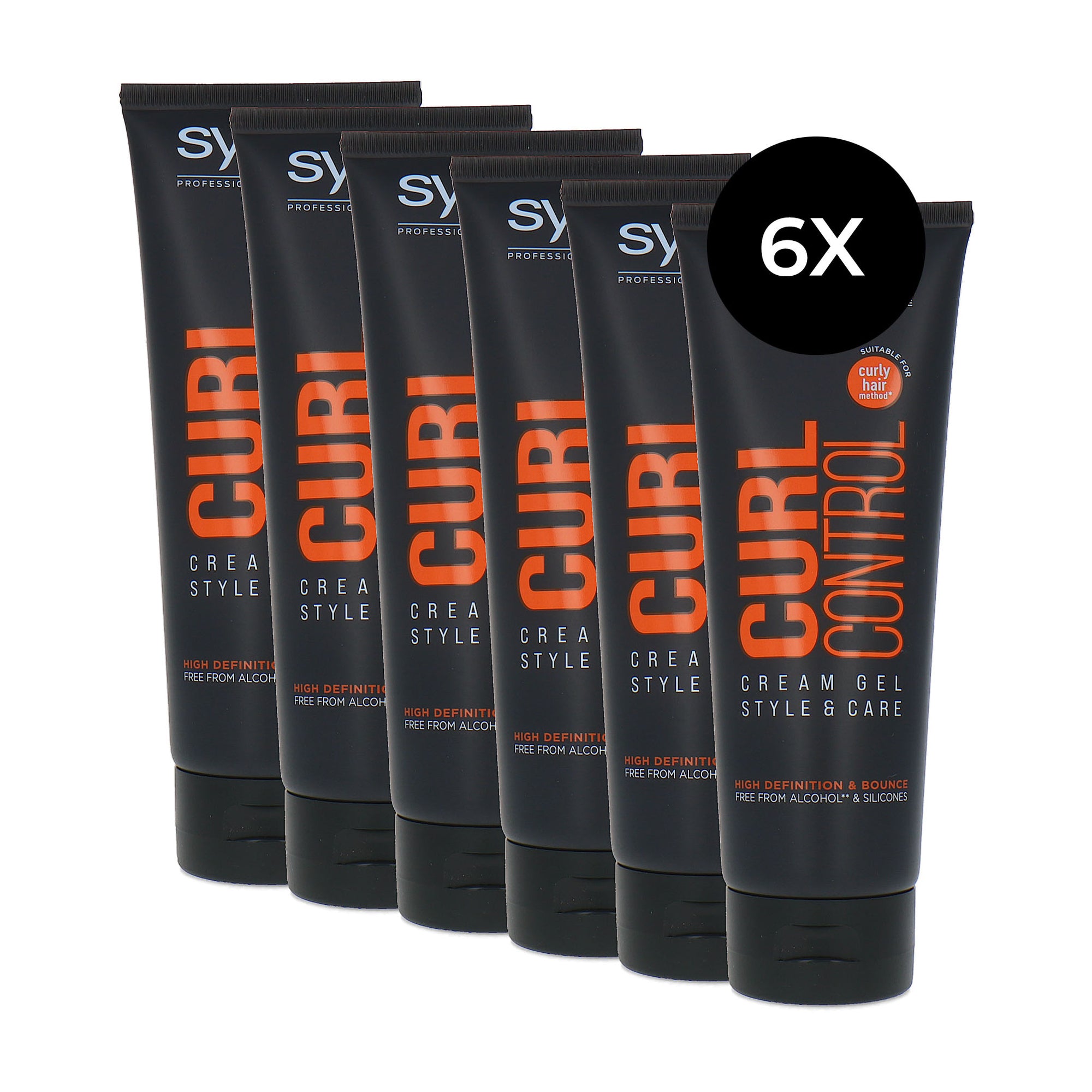 Syoss CURL Control Creme Gel - 6 x 250 ml