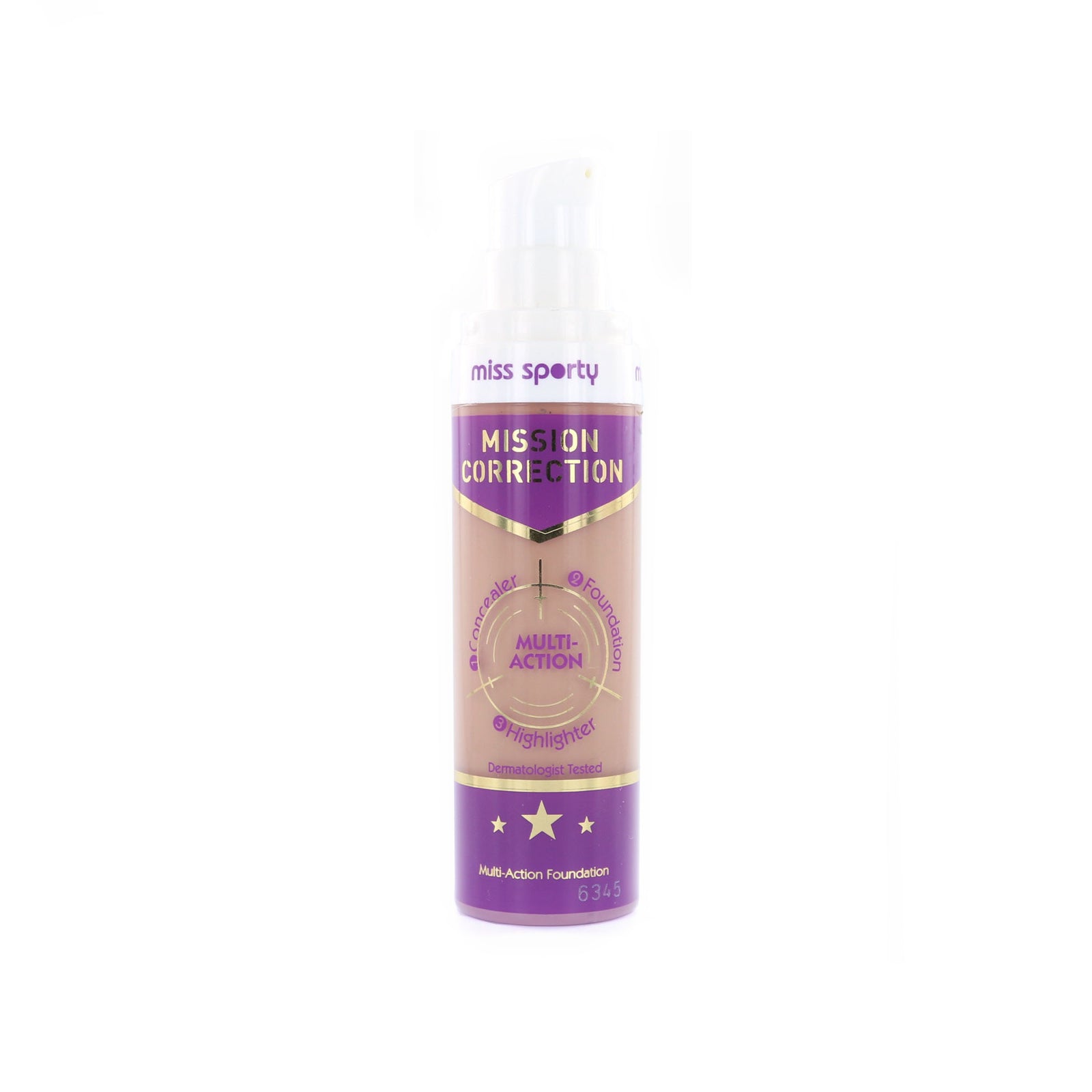 Miss Sporty Mission Correction Multi Action 3-in-1 Foundation - 004 Dark