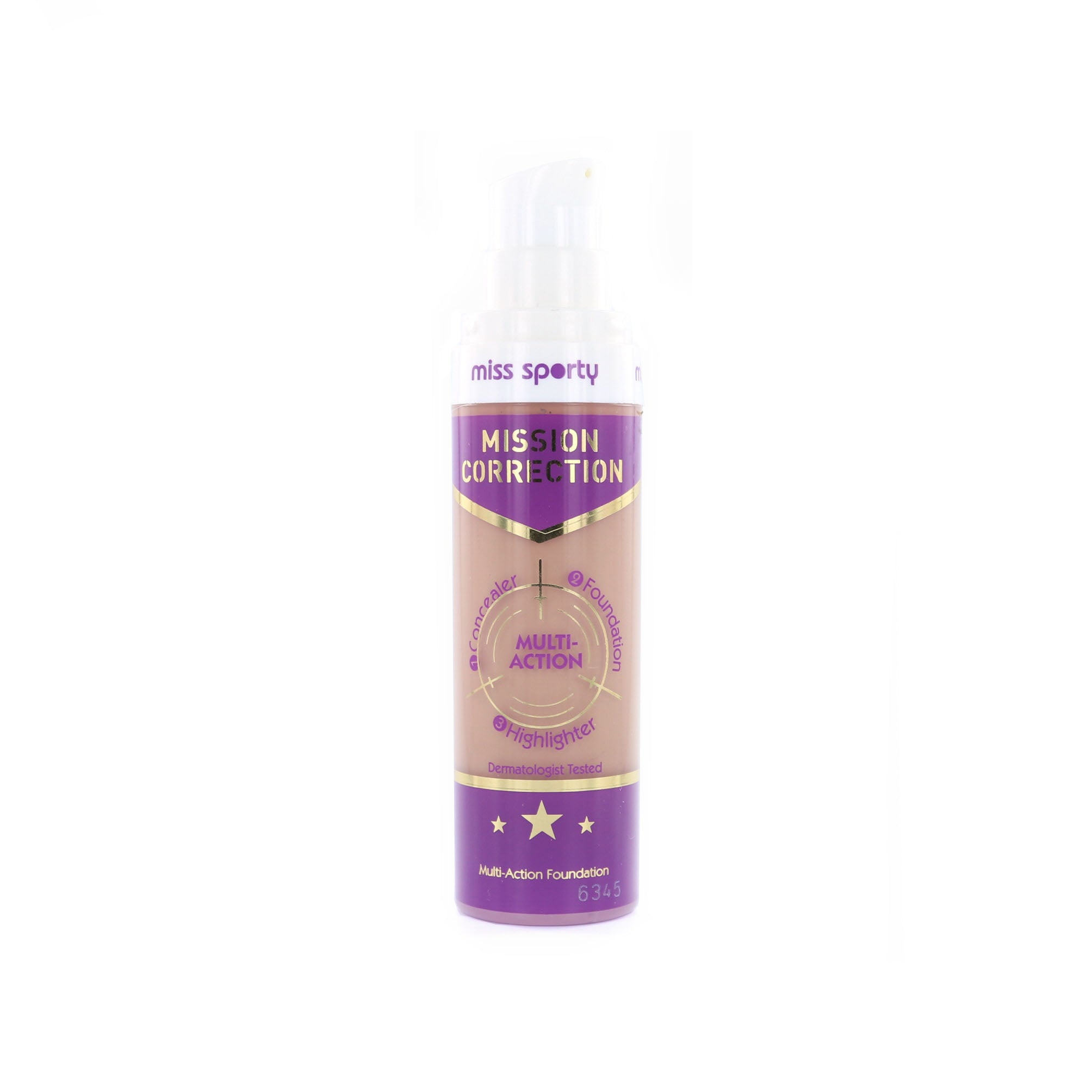 Miss Sporty Mission Correction Multi Action 3-in-1 Foundation - 004 Dark