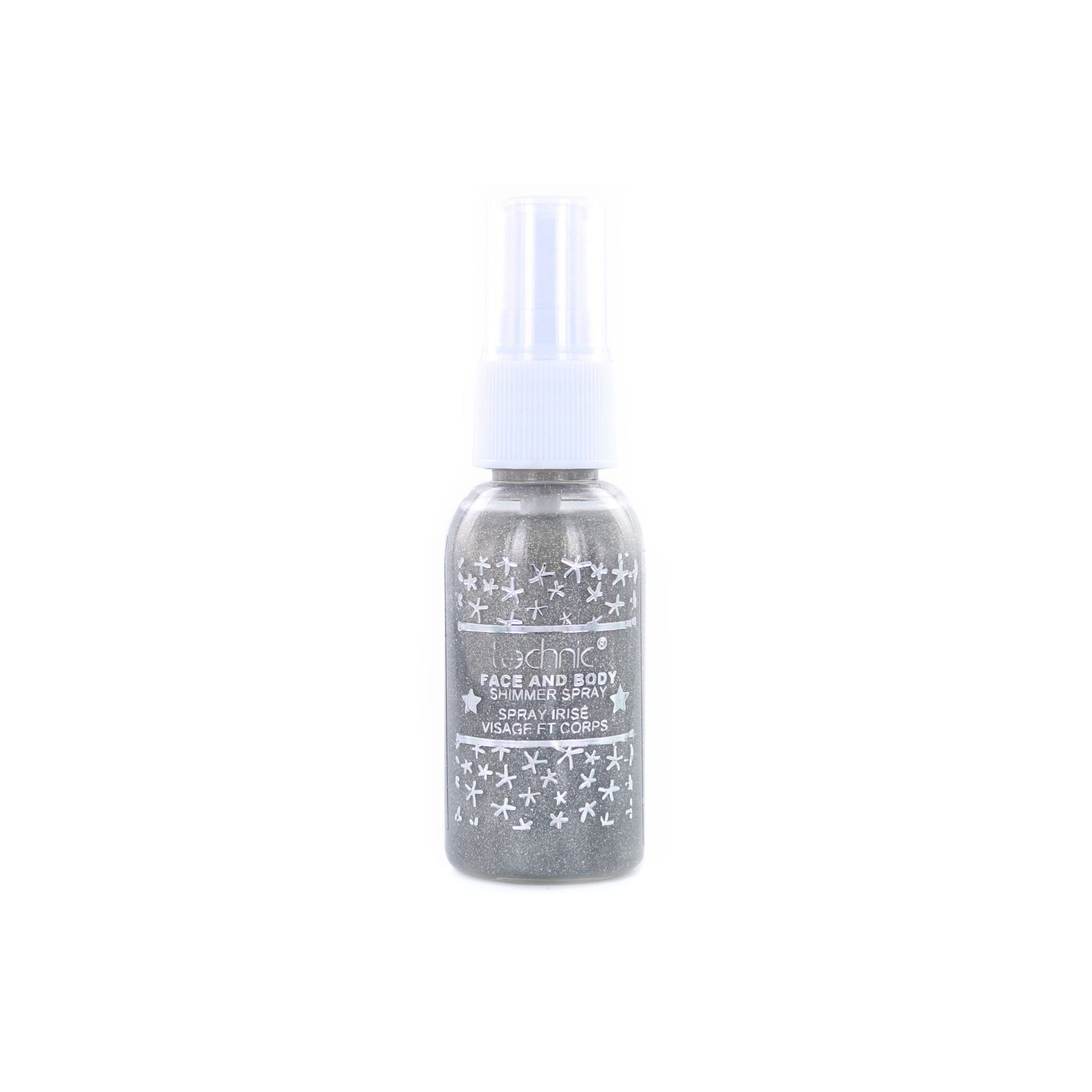 Technic Face and Body Shimmer Spray - Grey