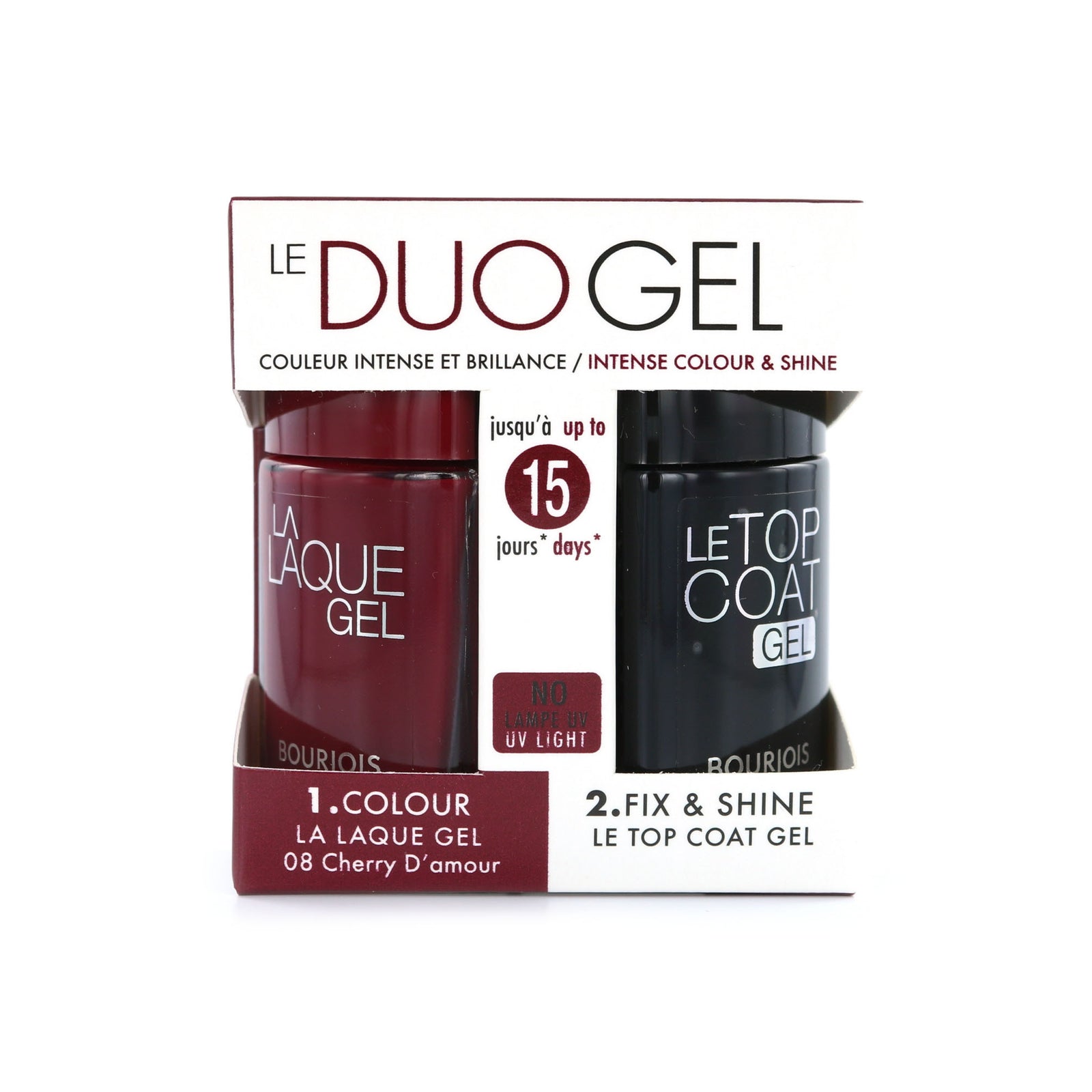 Bourjois Duo Gel Nagellak - 08 Cherry D'Amour