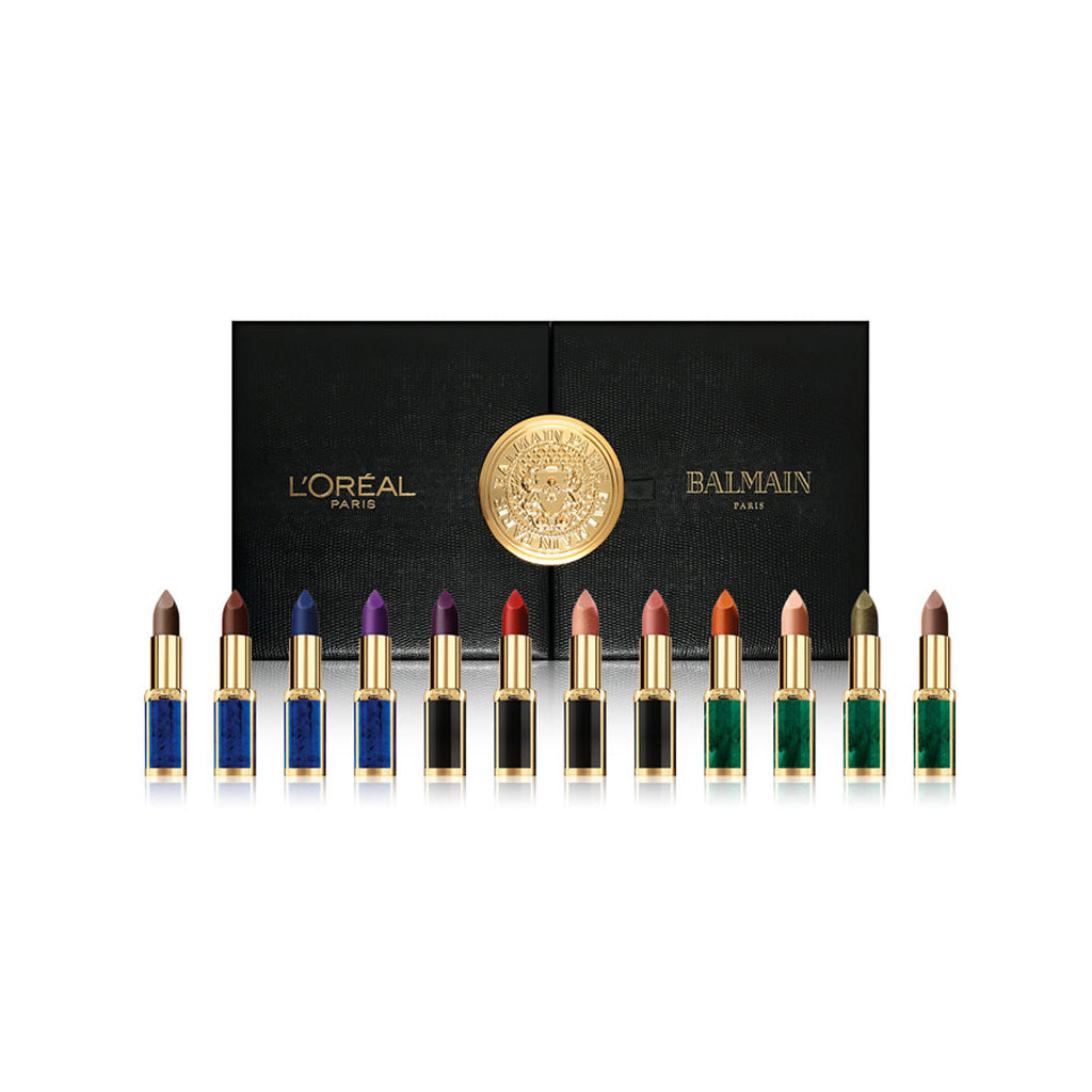 L'Oréal Color Riche Balmain Lipstick (12-delige cadeauset)