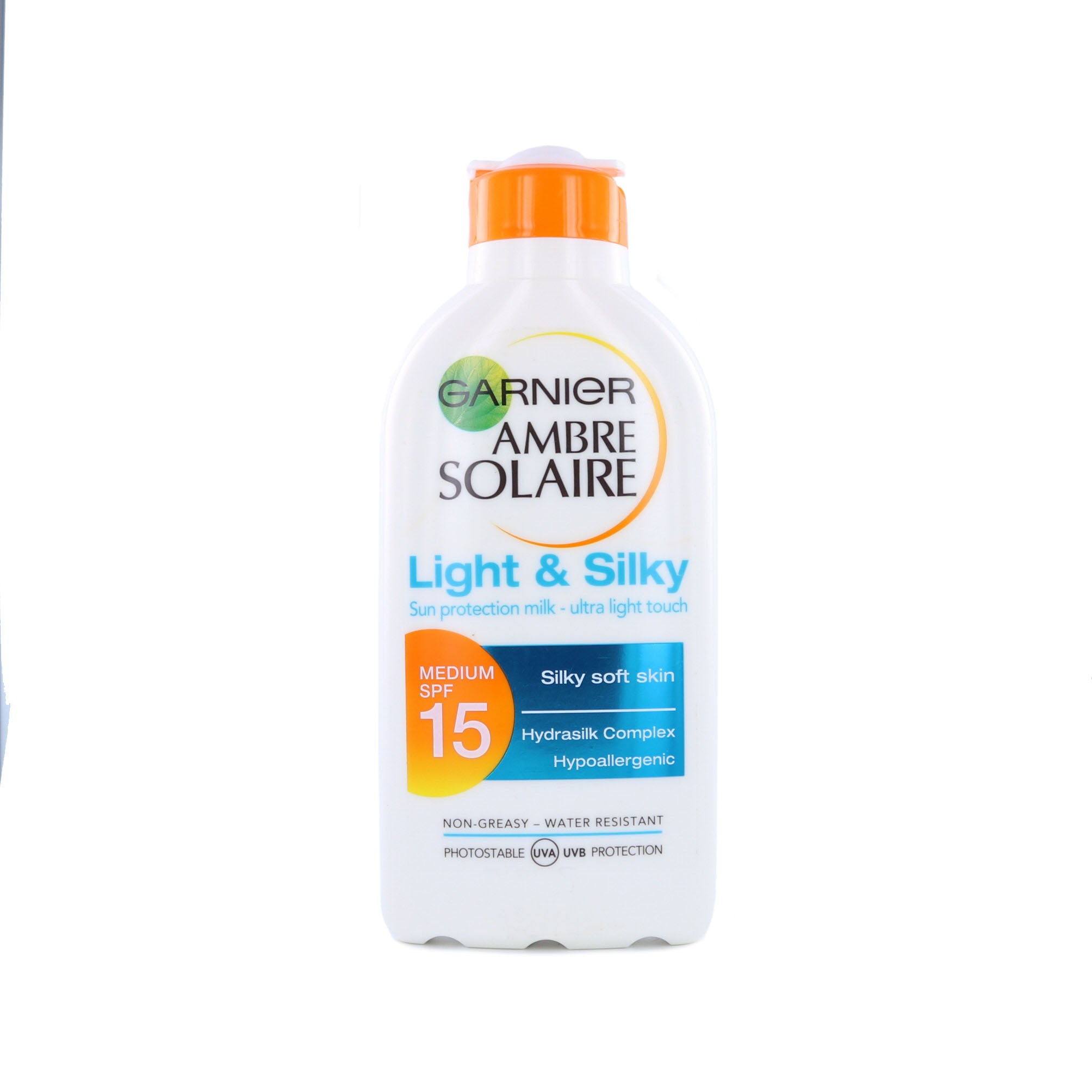 Garnier Ambre Solaire Light & Silky Zonnebrandcrème (SPF 15)