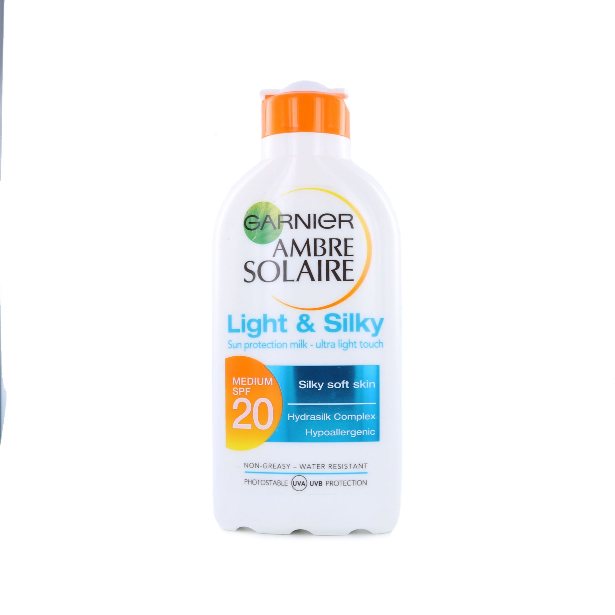 Garnier Ambre Solaire Light & Silky Zonnebrandcrème (SPF 20)