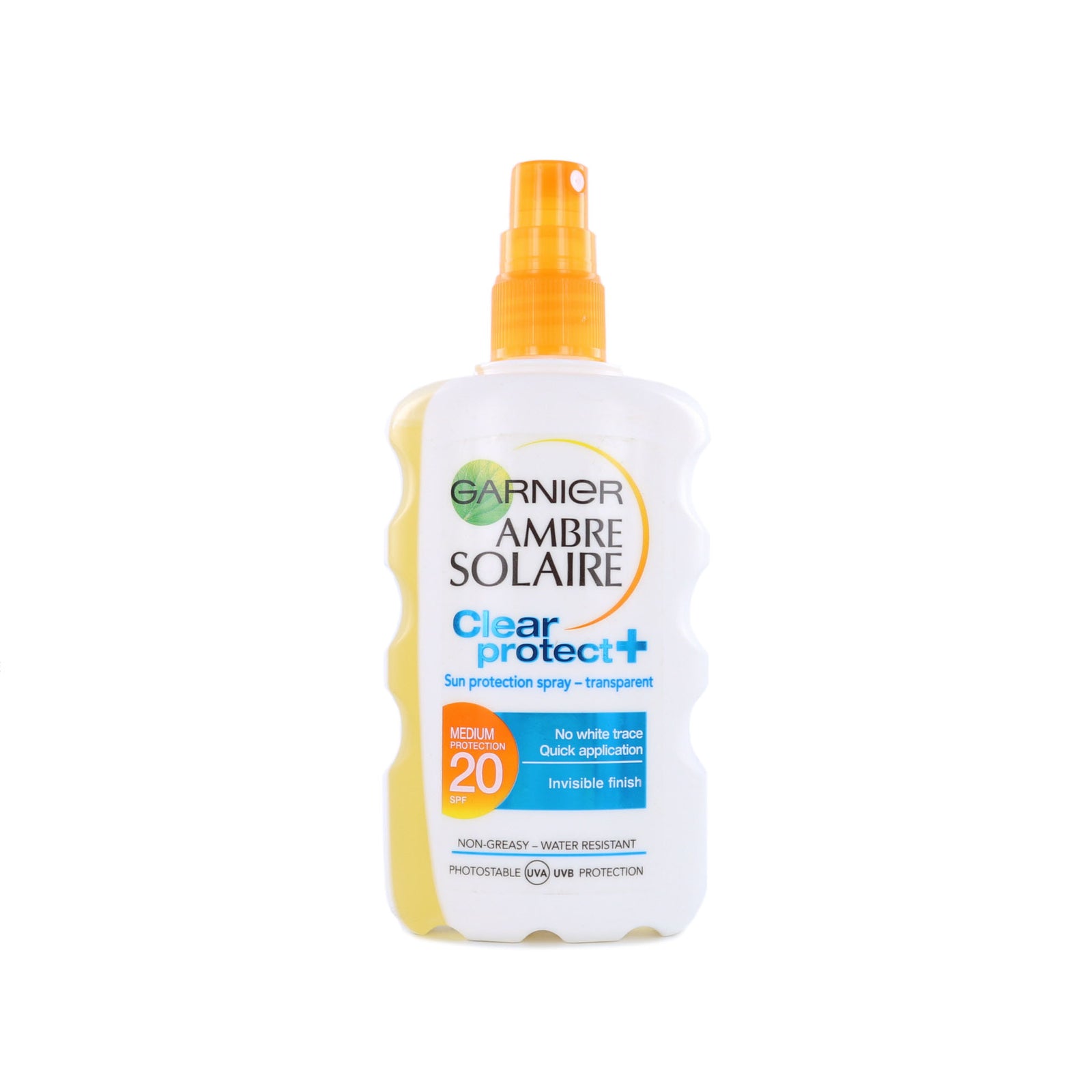 Garnier Ambre Solaire Clear + Protect Zonnebrand Spray (SPF 20)
