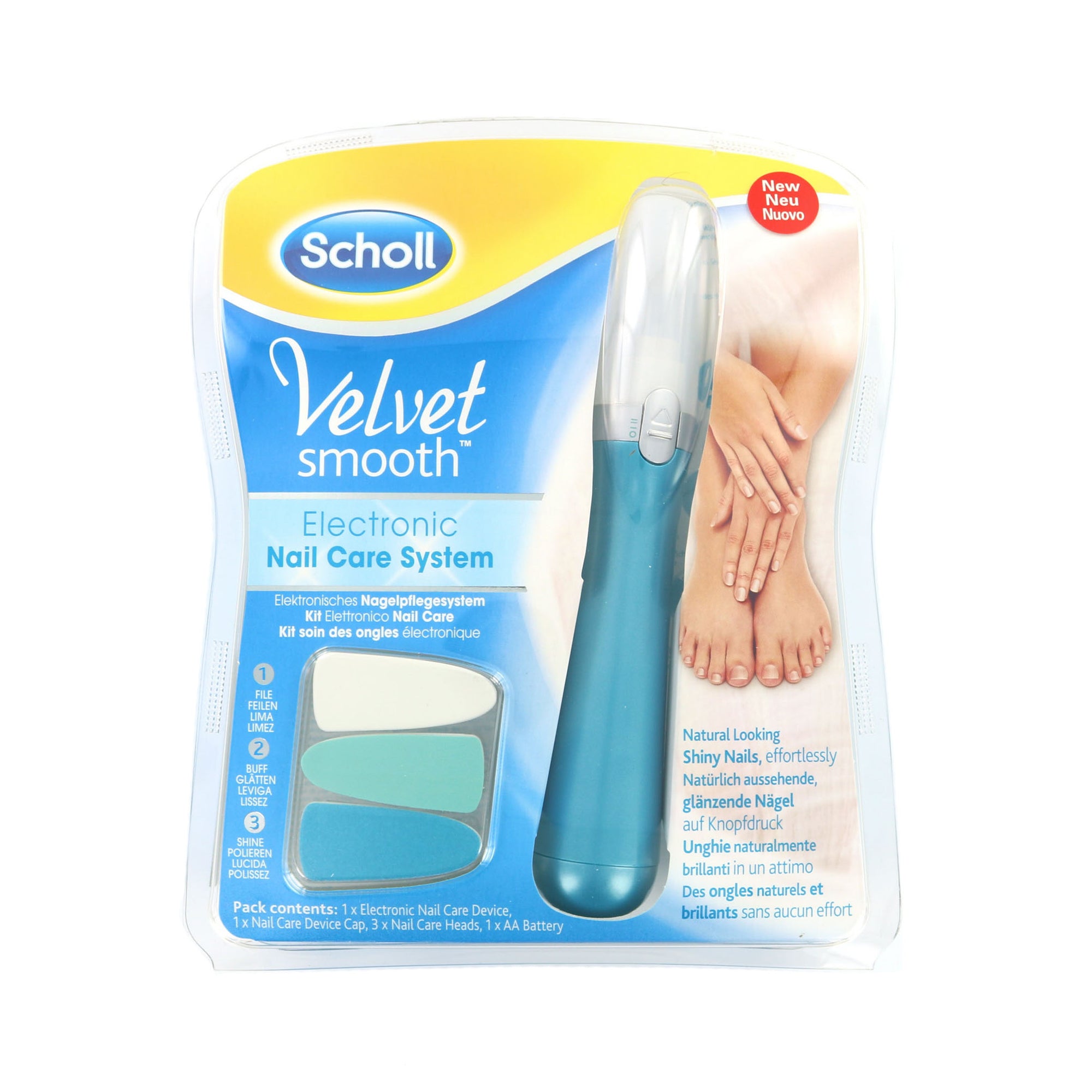 Scholl Velvet Smooth Electronic Nail Care System