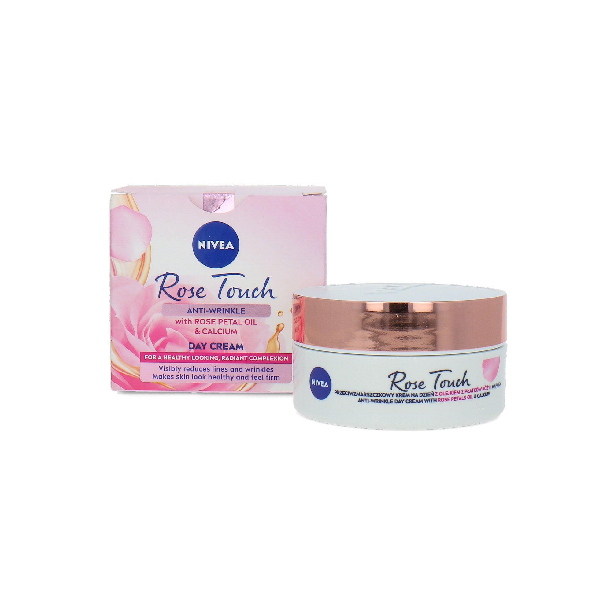 Nivea Rose Touch Anti-Wrinkle Dagcrème - 50 ml