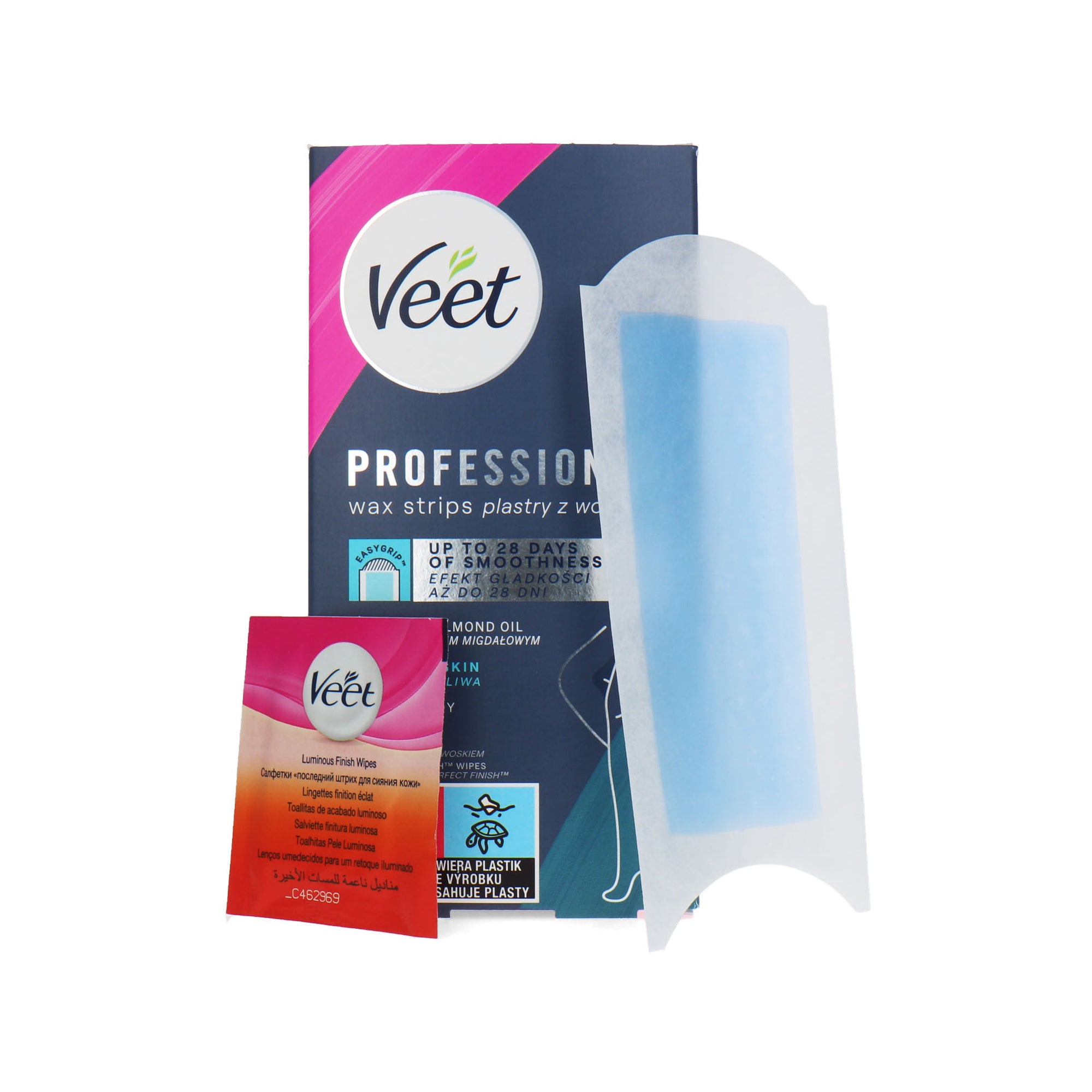 Veet Professional Wax Strips - 12 strips