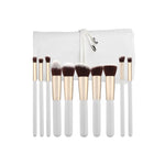 Tools For Beauty Make-Up Brush Set 10 Pieces - White