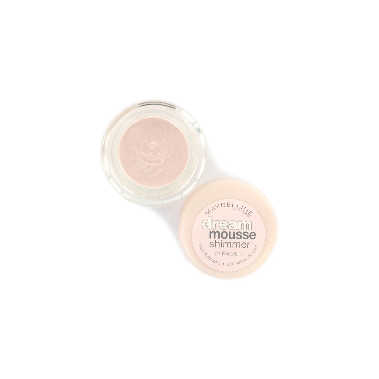 Maybelline Dream Mousse Shimmer Highlighter - 01 Porcelain