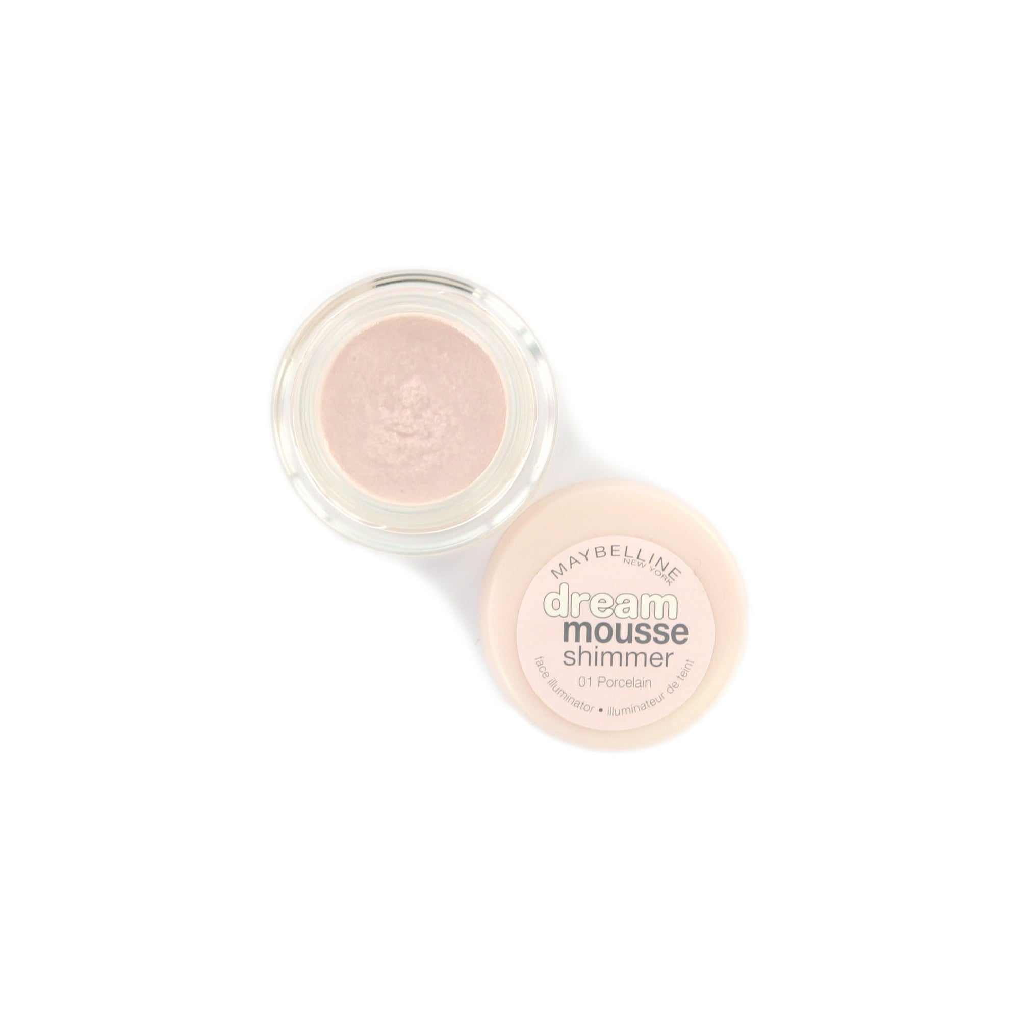 Maybelline Dream Mousse Shimmer Highlighter - 01 Porcelain