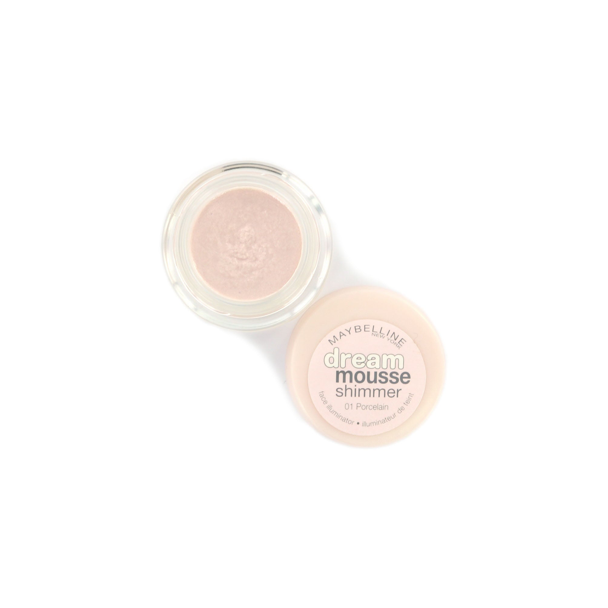 Maybelline Dream Mousse Shimmer Highlighter - 01 Porcelain