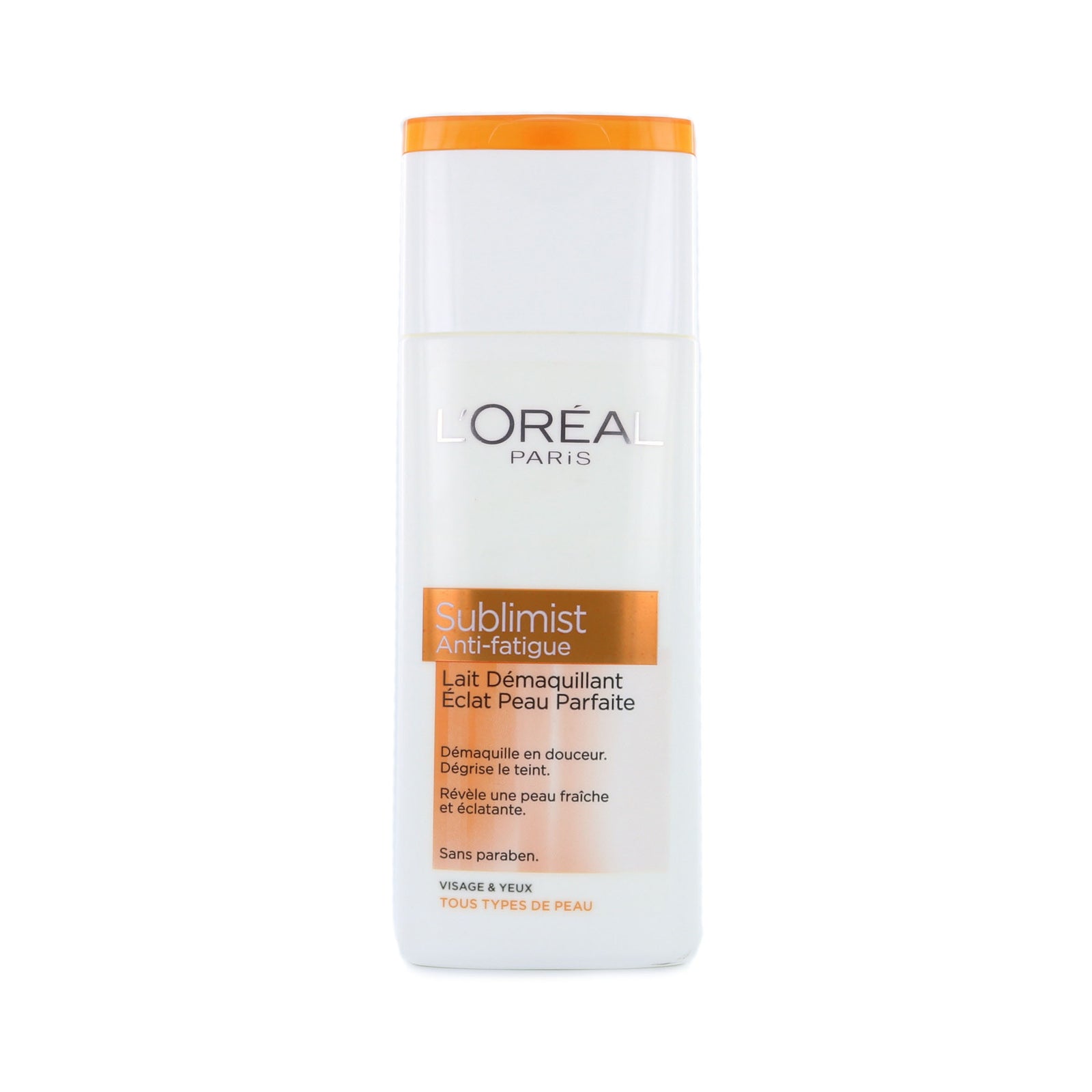 L'Oréal Sublimist Anti-Fatique Reinigingsmelk (Franse tekst)