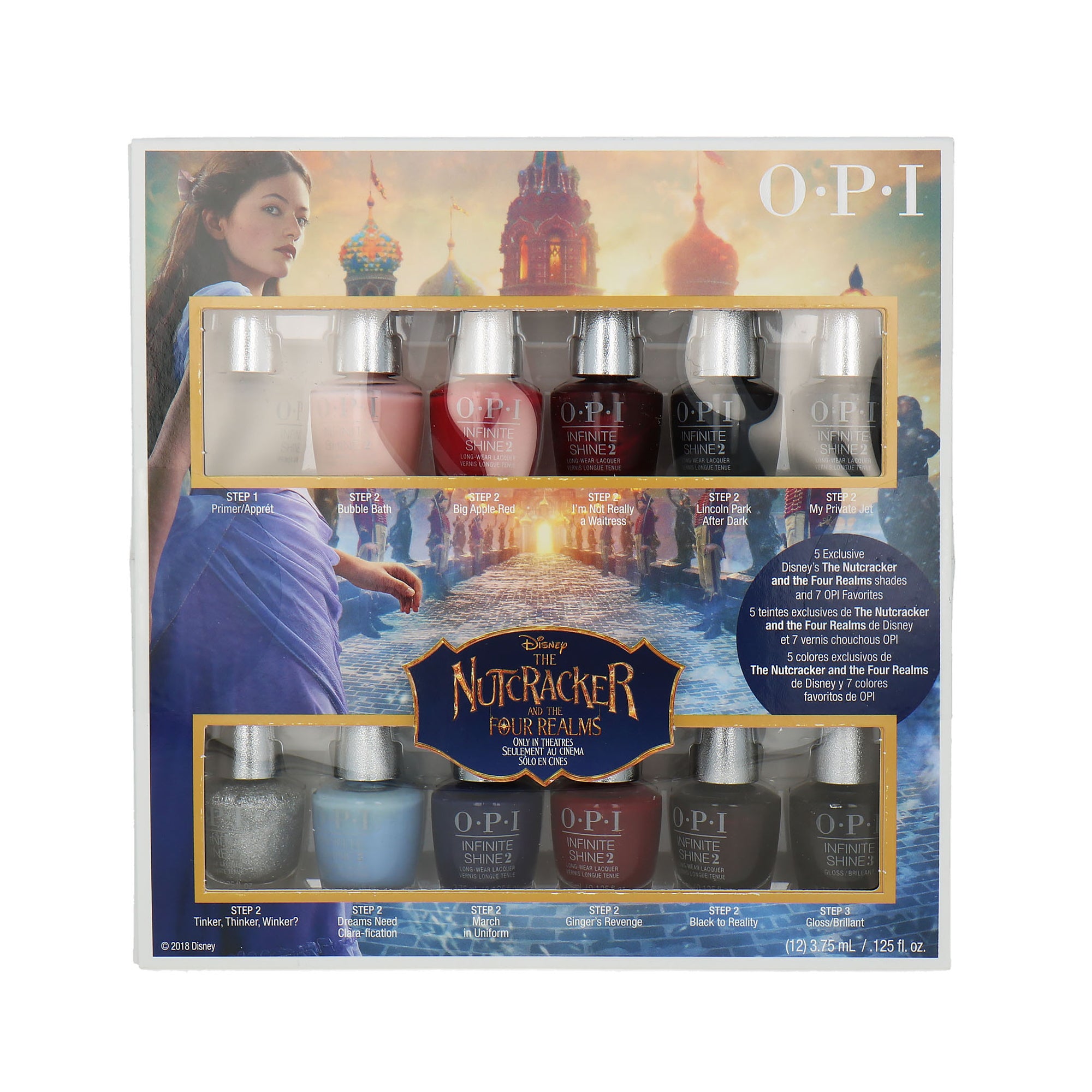 O.P.I Mini Nail Polish Cadeauset - The Nutcracker