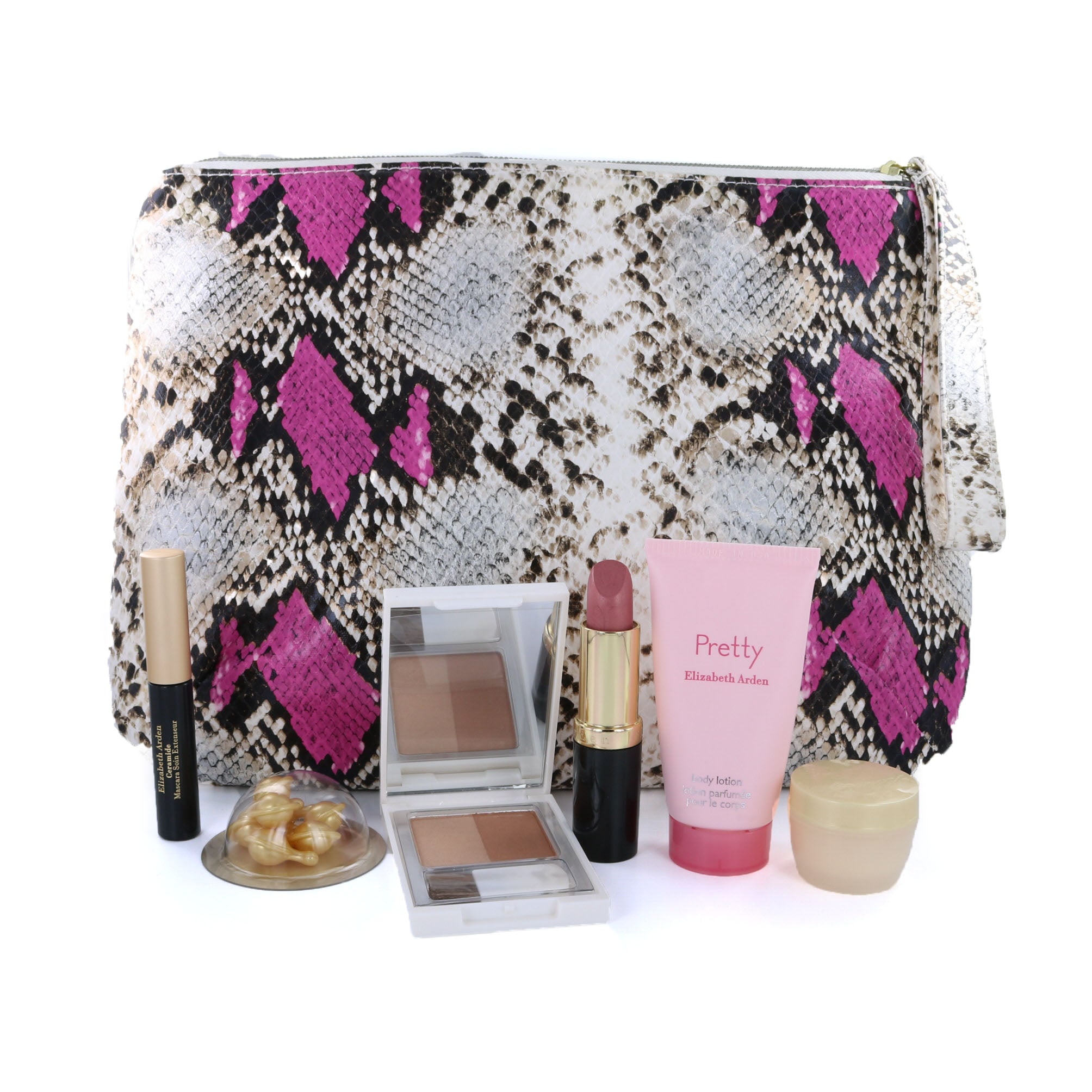 Elizabeth Arden Toillettas met inhoud - #3 (Roze)