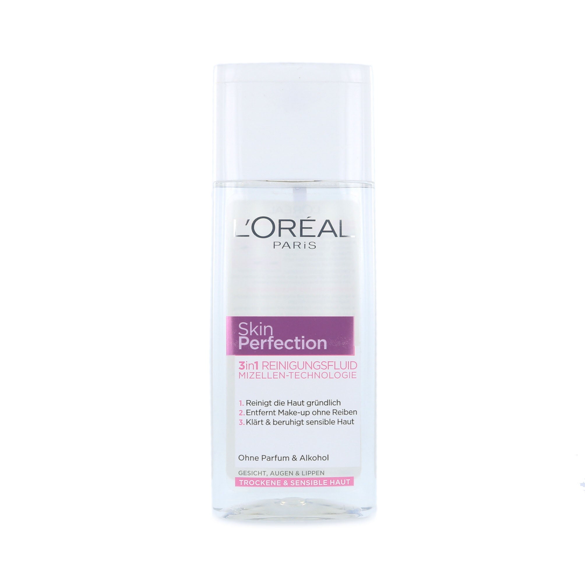 L'Oréal Skin Perfection 3-in-1 Cleansing Water - 200 ml (voor droge en gevoelige Huid)