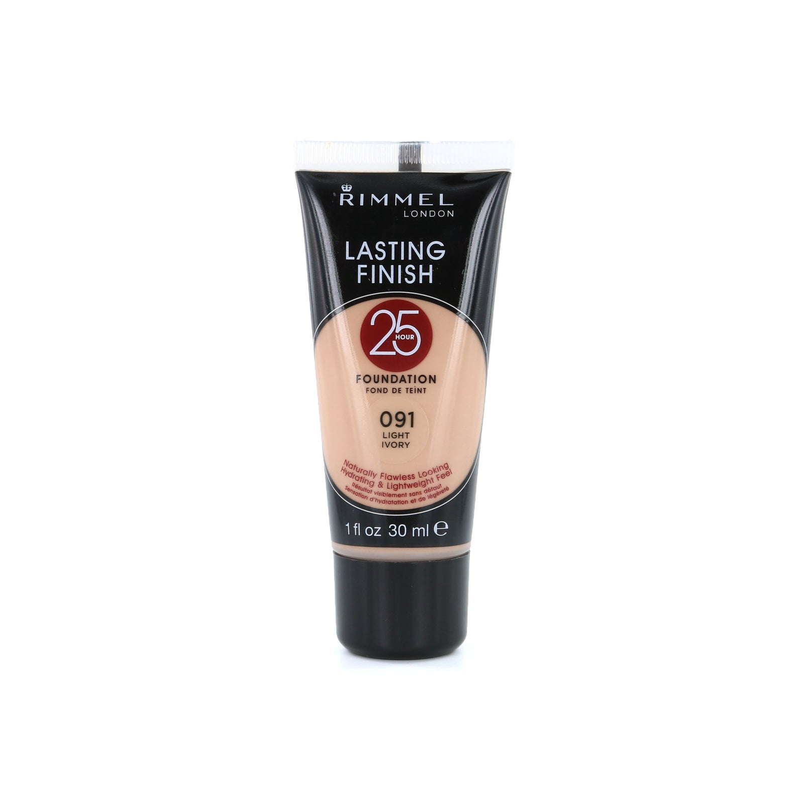 Rimmel Lasting Finish 25 HR Foundation - 091 Light Ivory (Tube)