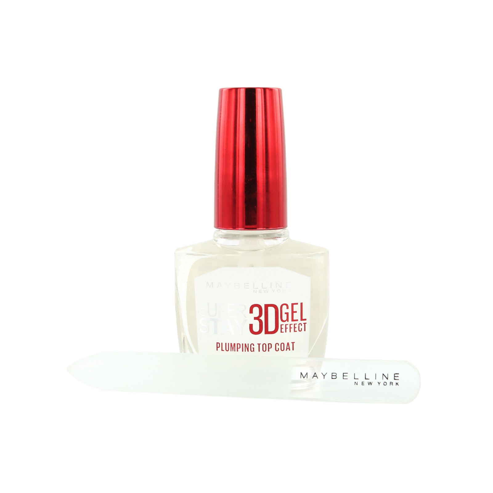 Maybelline SuperStay 3D Gel Effect Topcoat (met nagelvijl)