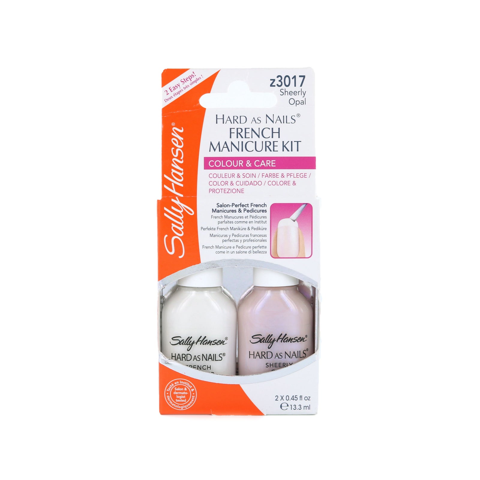 Sally Hansen Hard As Nails French Manicure Kit - Sheerly Opal