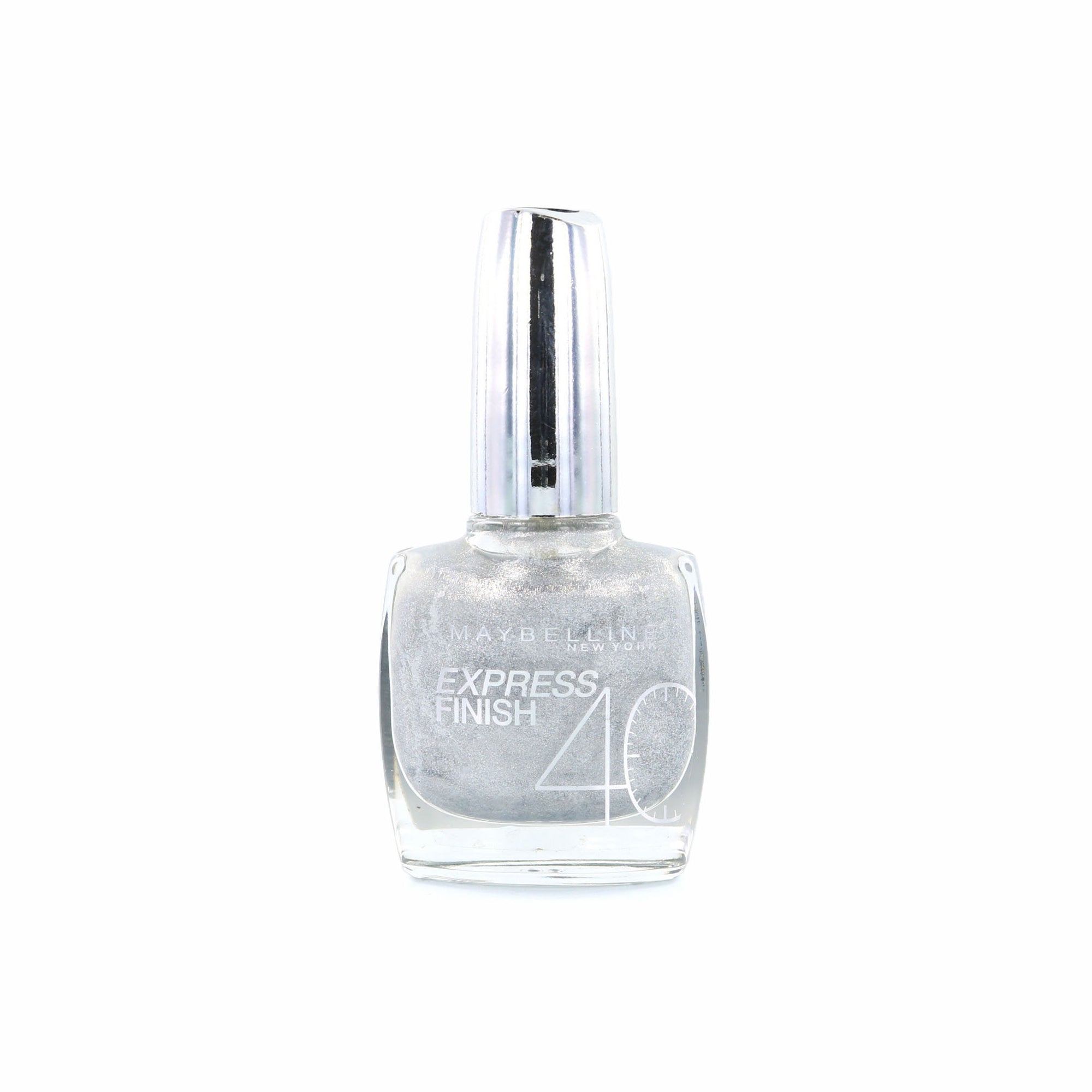 Maybelline Express Finish Nagellak - 830 Silver Speed