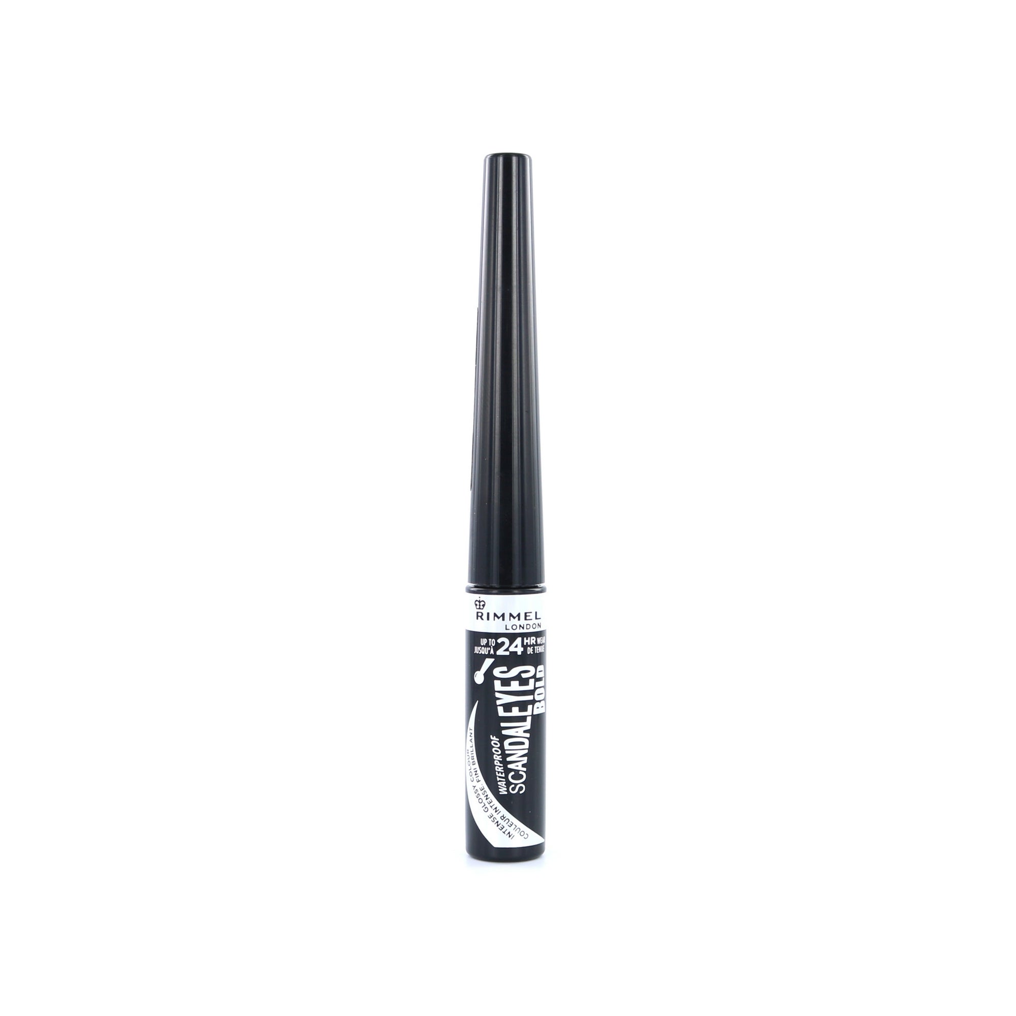 Rimmel ScandalEyes Bold Liquid Waterproof Eyeliner - Intense Black