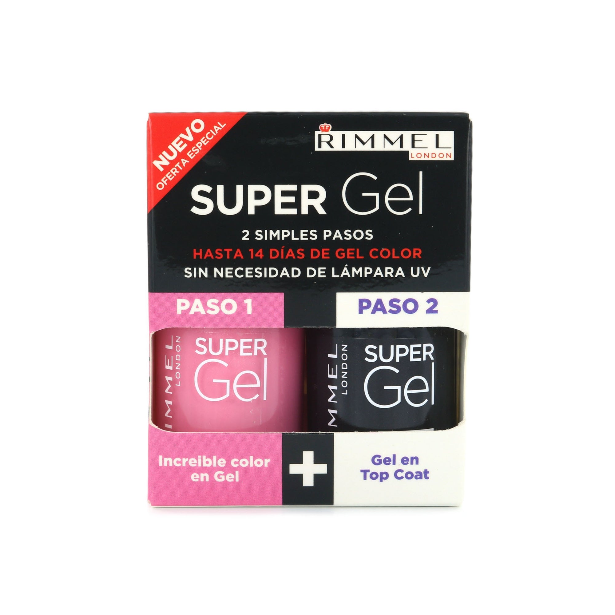 Rimmel Super Gel Duo Nagellak - 022 Angel Wing (Spaanse versie)