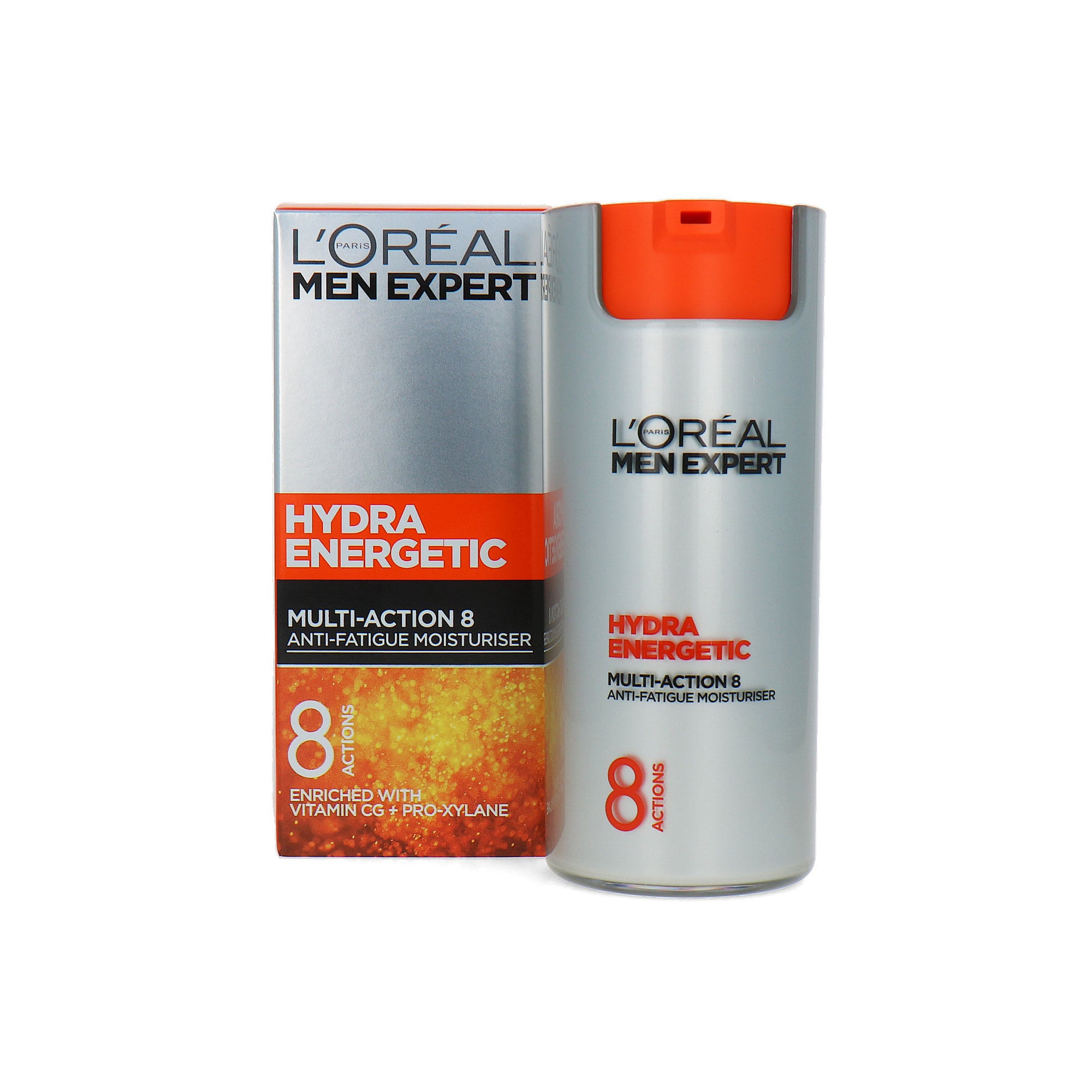 L'Oréal Men Expert Hydra Energetic Multi-Action 8 Moisturiser - 50 ml