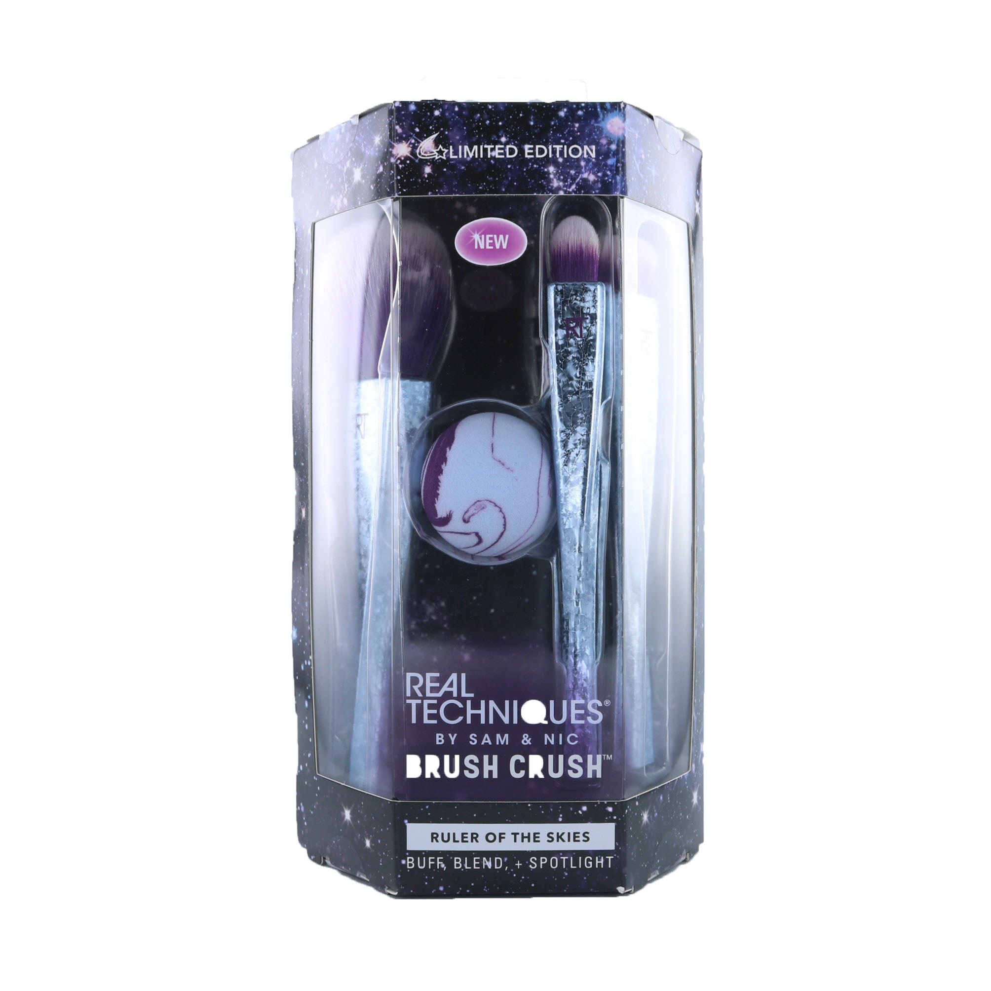 Real Techniques Ruler Of The Skies Brush Crush Set
