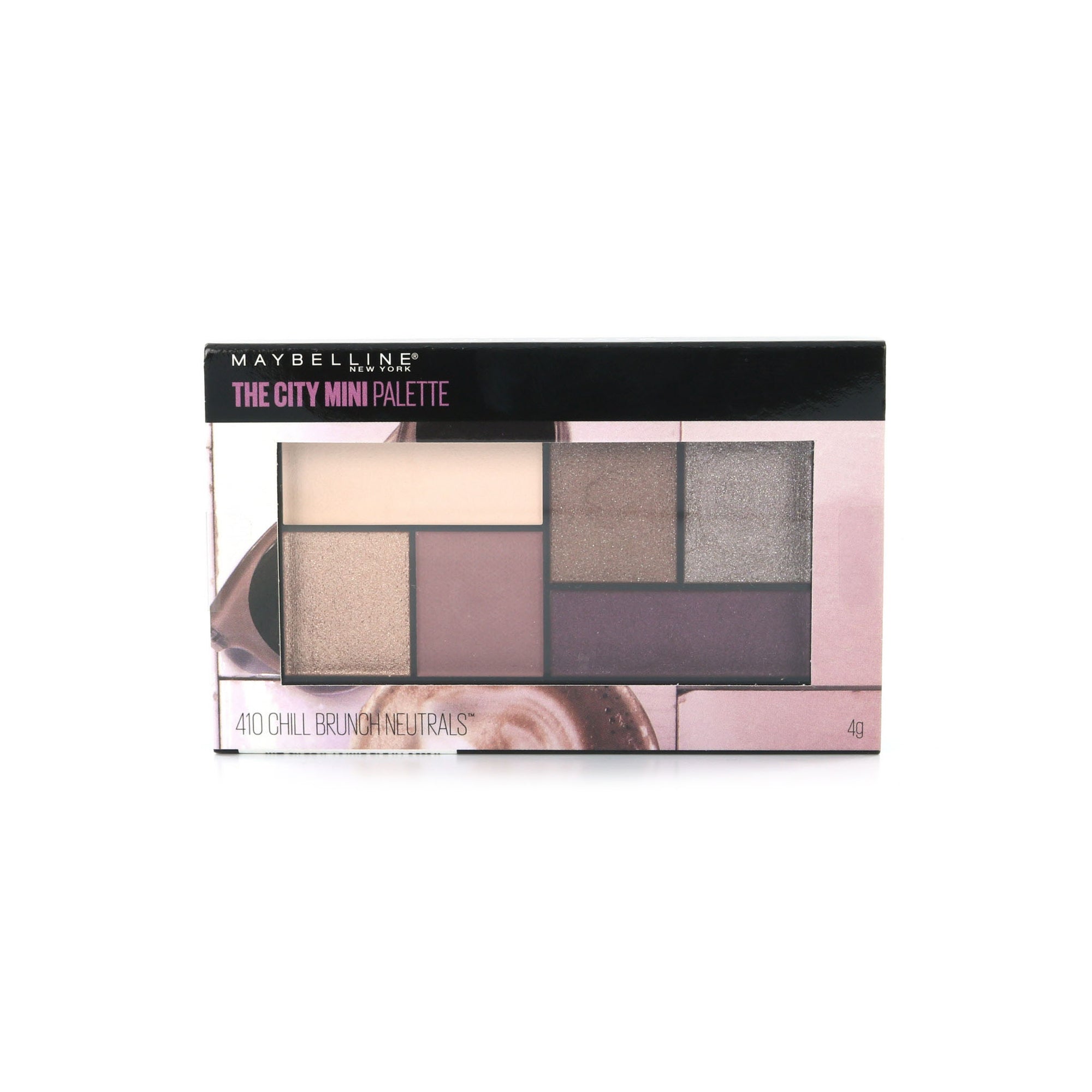 Maybelline The City Mini Oogschaduw Palette - 410 Chill Brunch Neutrals