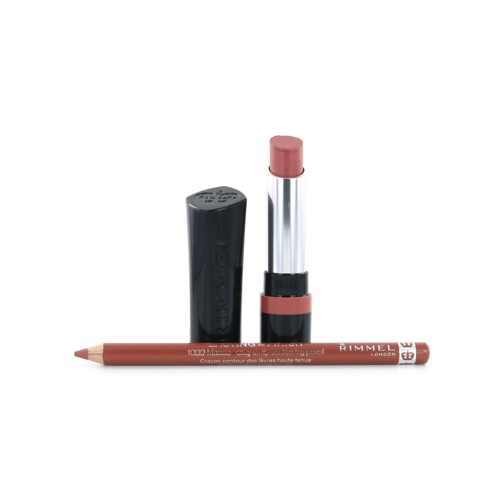 Rimmel The Only 1 Lipstick - 760 Ain't No Other (+ Lasting Finish Lipliner - 050 Tiramisu)