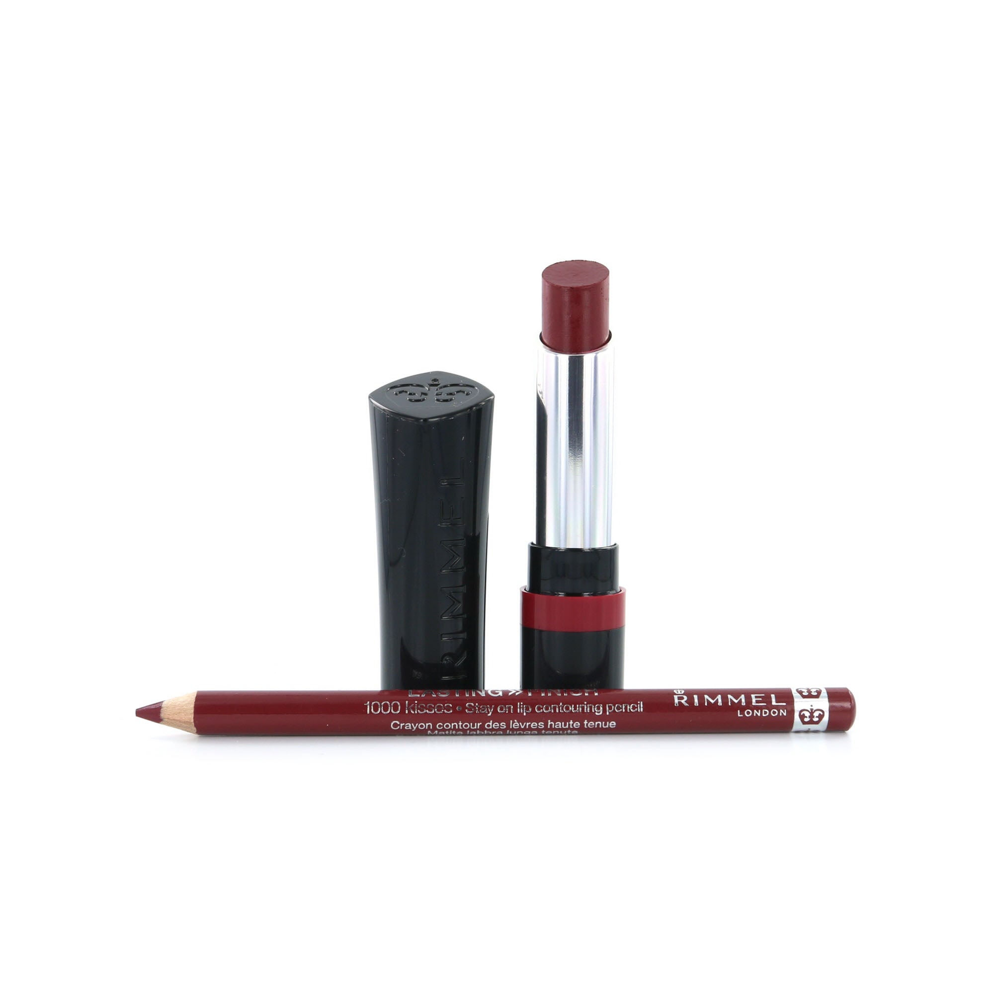 Rimmel The Only 1 Lipstick - 810 One-Of-A-Kind (+ Lasting Finish Lipliner - 063 Black Tulip)