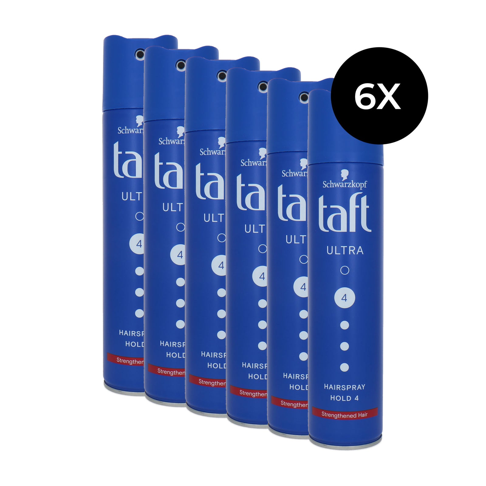 Schwarzkopf Taft Ultra Hairspray Hold 4 - 6 x 250 ml